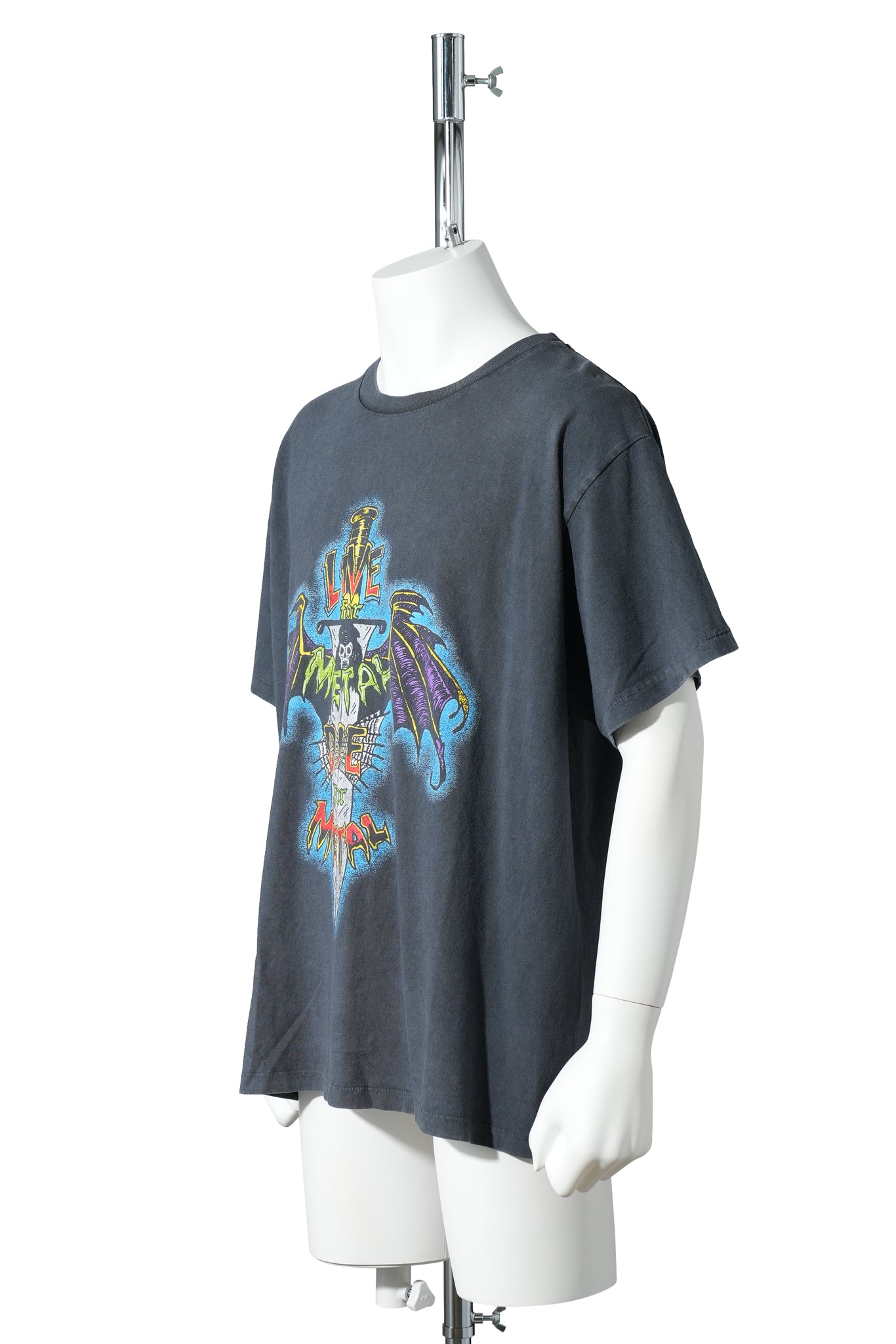 LIVE FOR METAL / VINTAGE BLACK