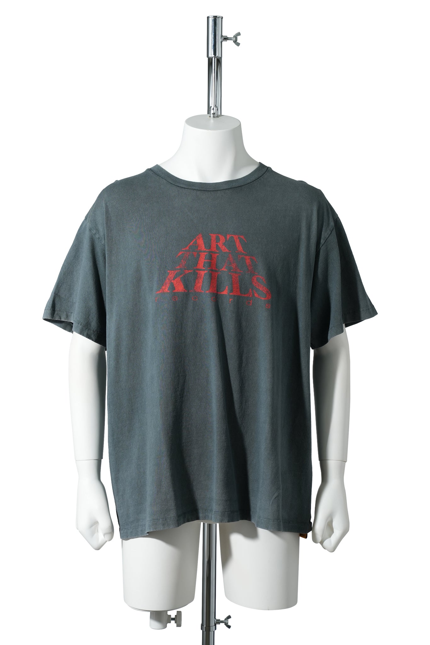 THE FORCE LOGO TEE / LIGHT VINTAGE BLACK