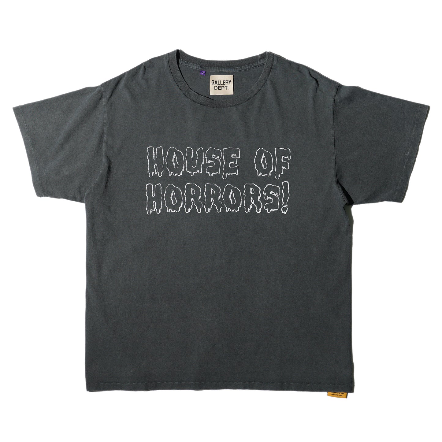 HORRORS TEE / VINTAGE BLACK