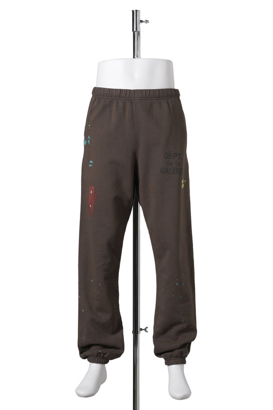 GD FRENCH LOGO SWEATPANTS / SEPIA