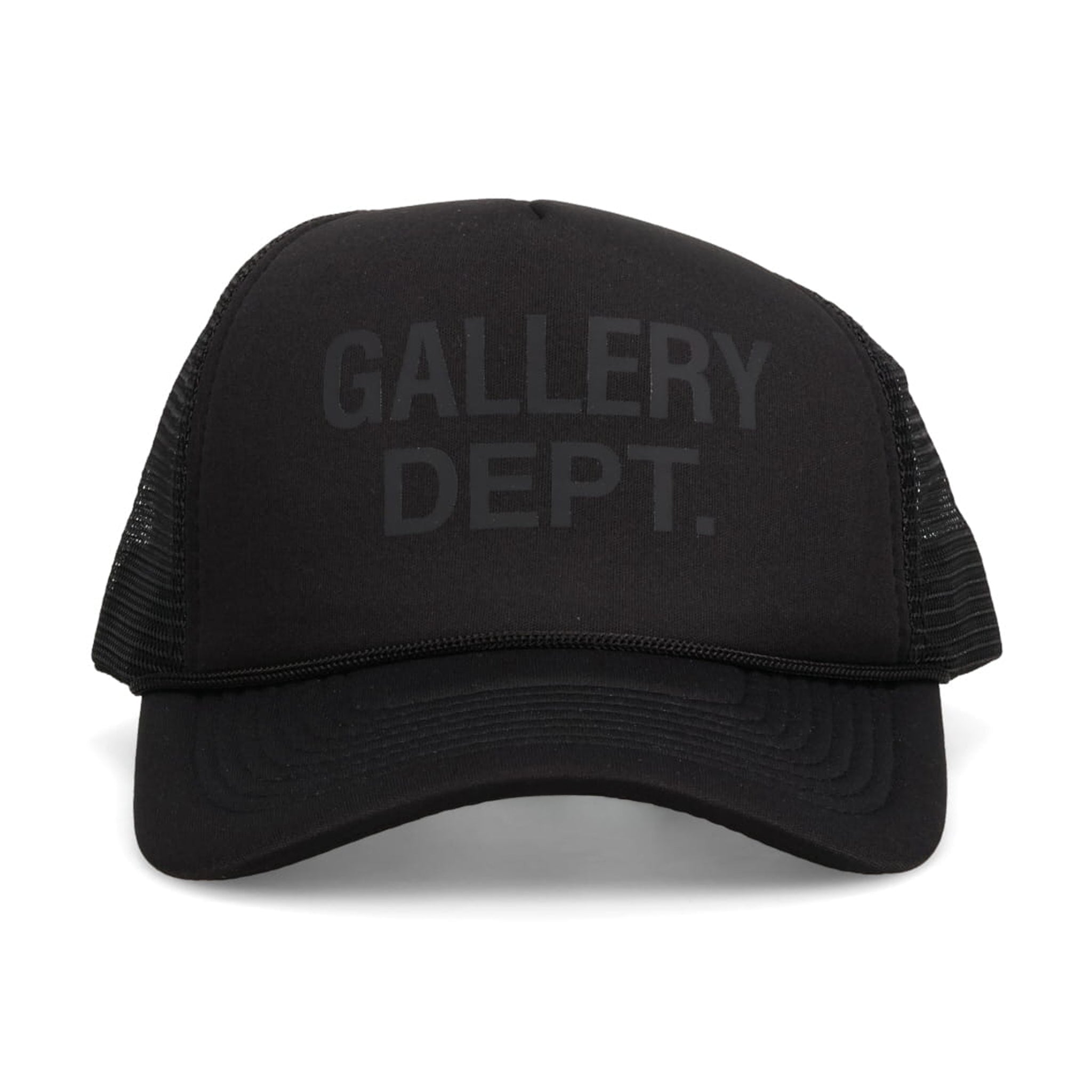 GD TRUCKER CAP / BLACK/BLACK – GR8