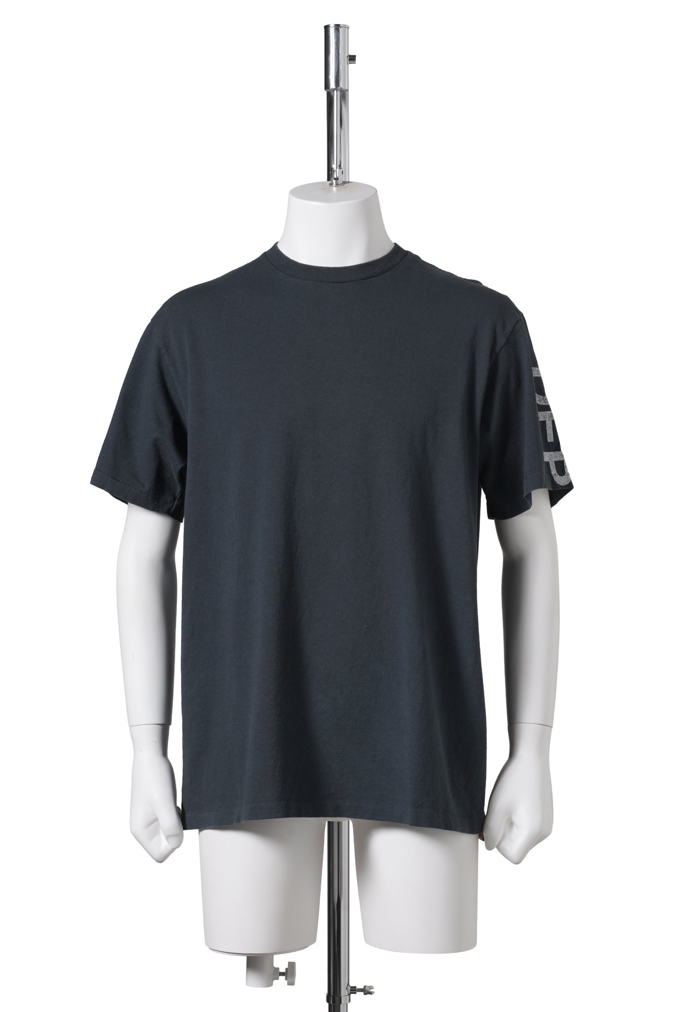 FRENCH COLLECTOR TEE / WASHED BLACK