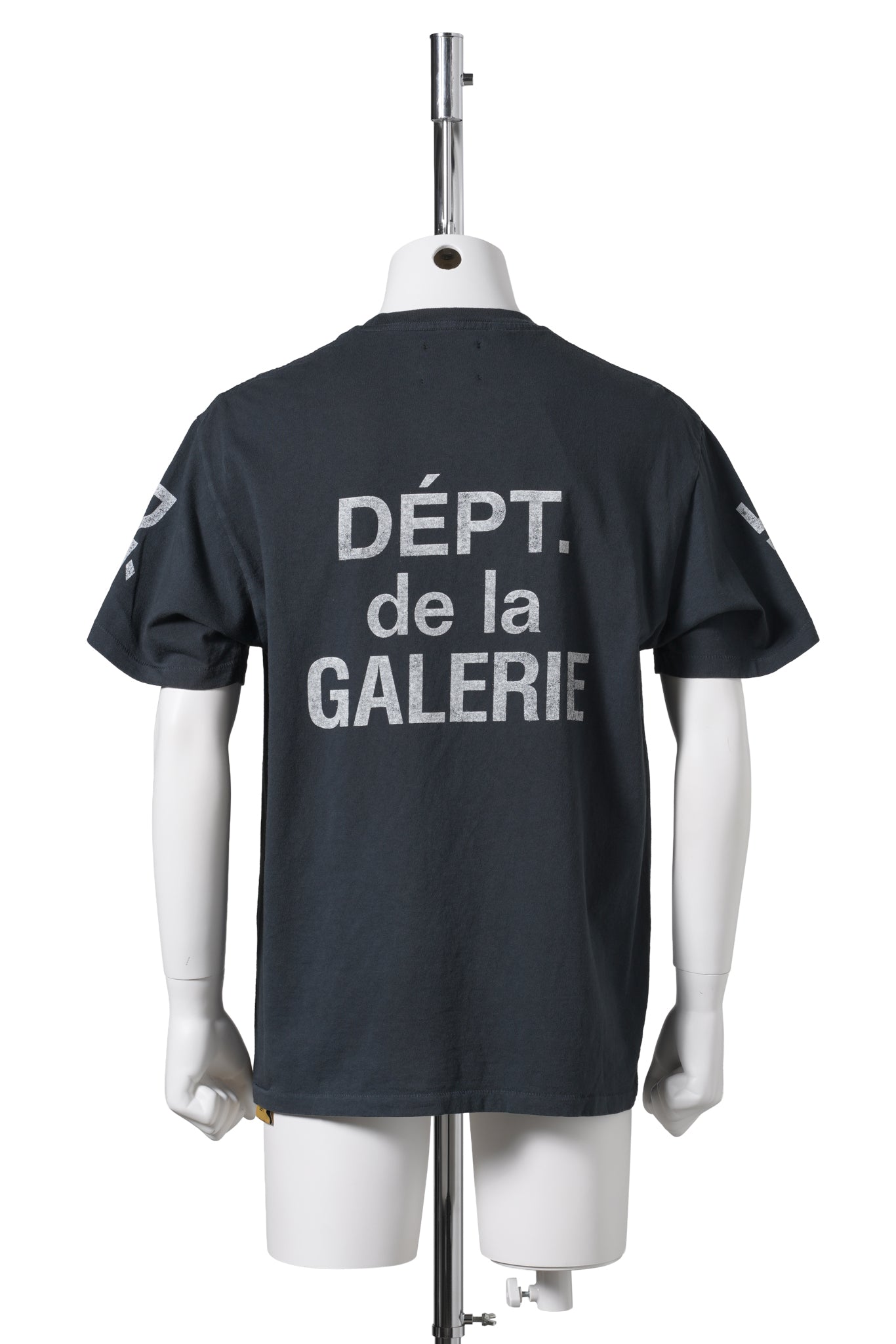 FRENCH COLLECTOR TEE / WASHED BLACK