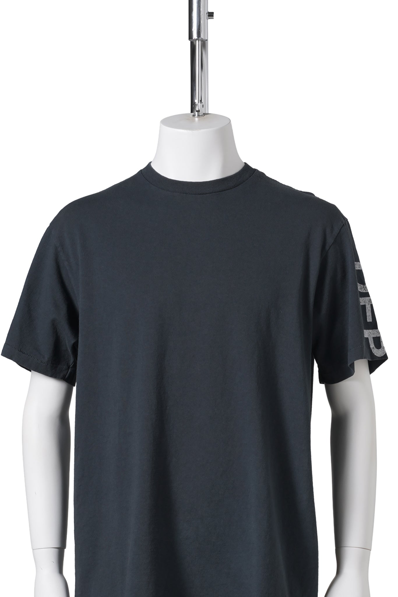 FRENCH COLLECTOR TEE / WASHED BLACK