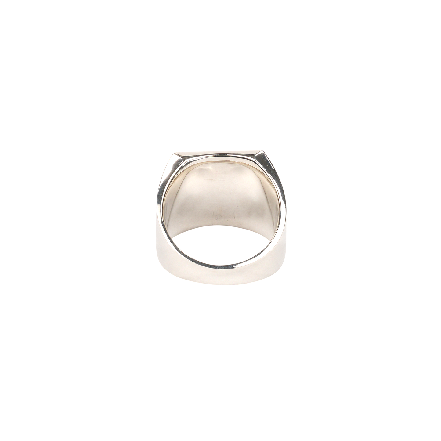 SQUARE RING LARGE / SILVER