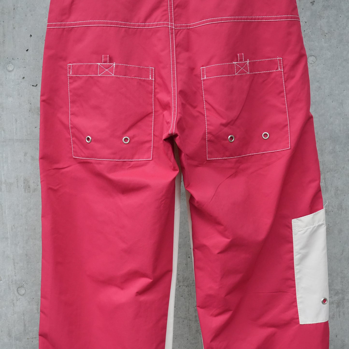 CEDRIC TROUSERS / BEIGE/RED