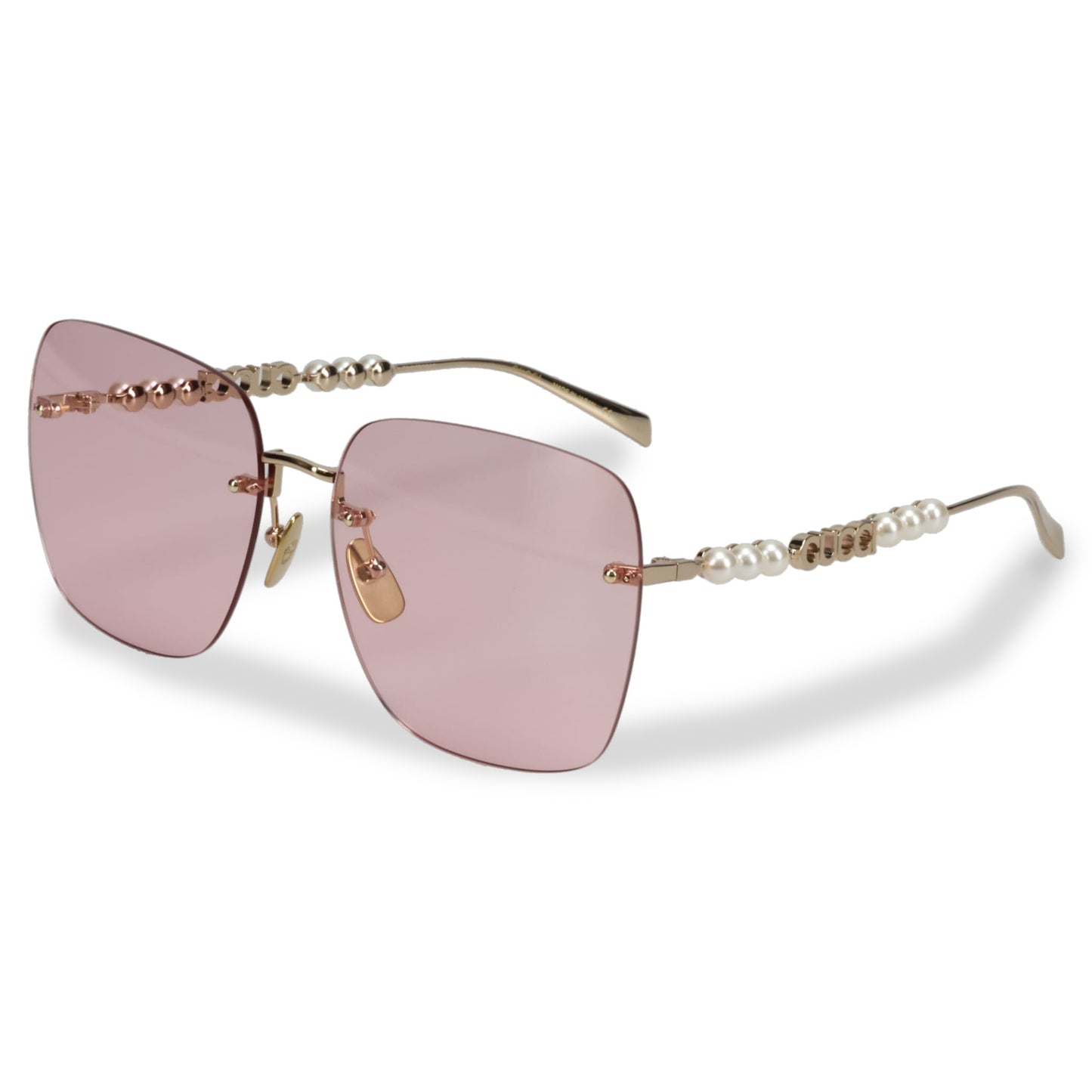 SUNGLASS / GOLD/GOLD/PINK