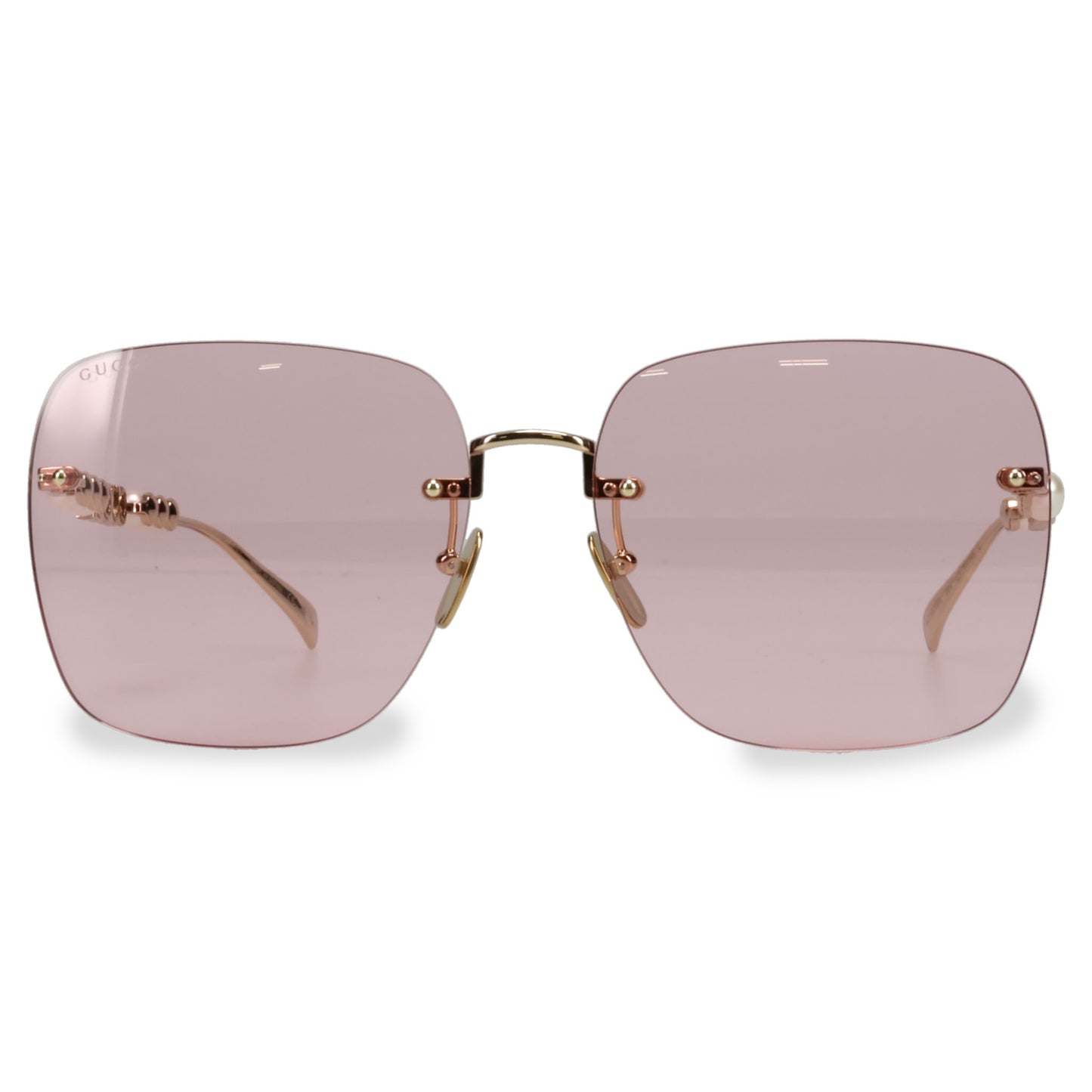 SUNGLASS / GOLD/GOLD/PINK