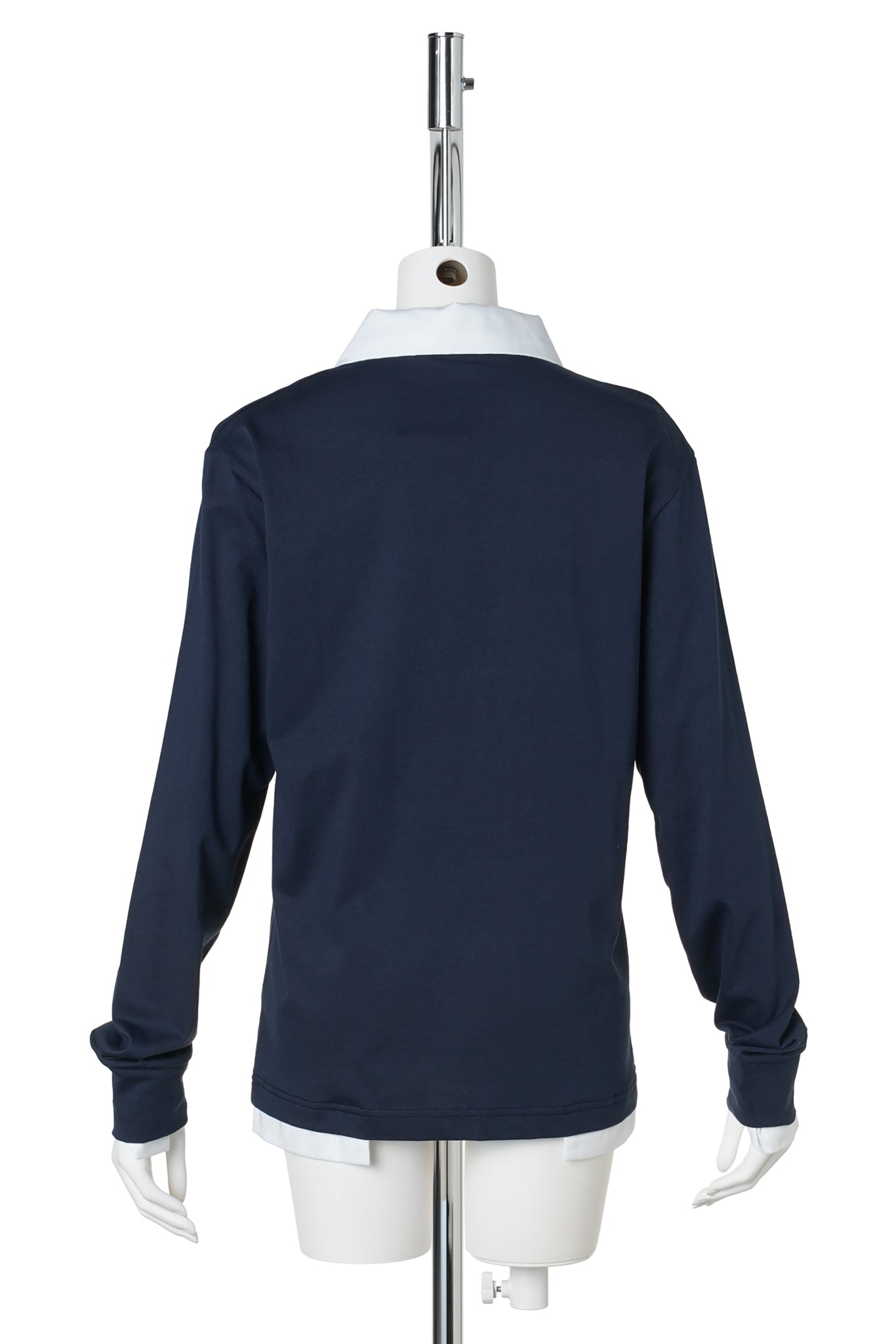 LUIS LS 2 LAYERS POLO / 63:NAVY-WHITE