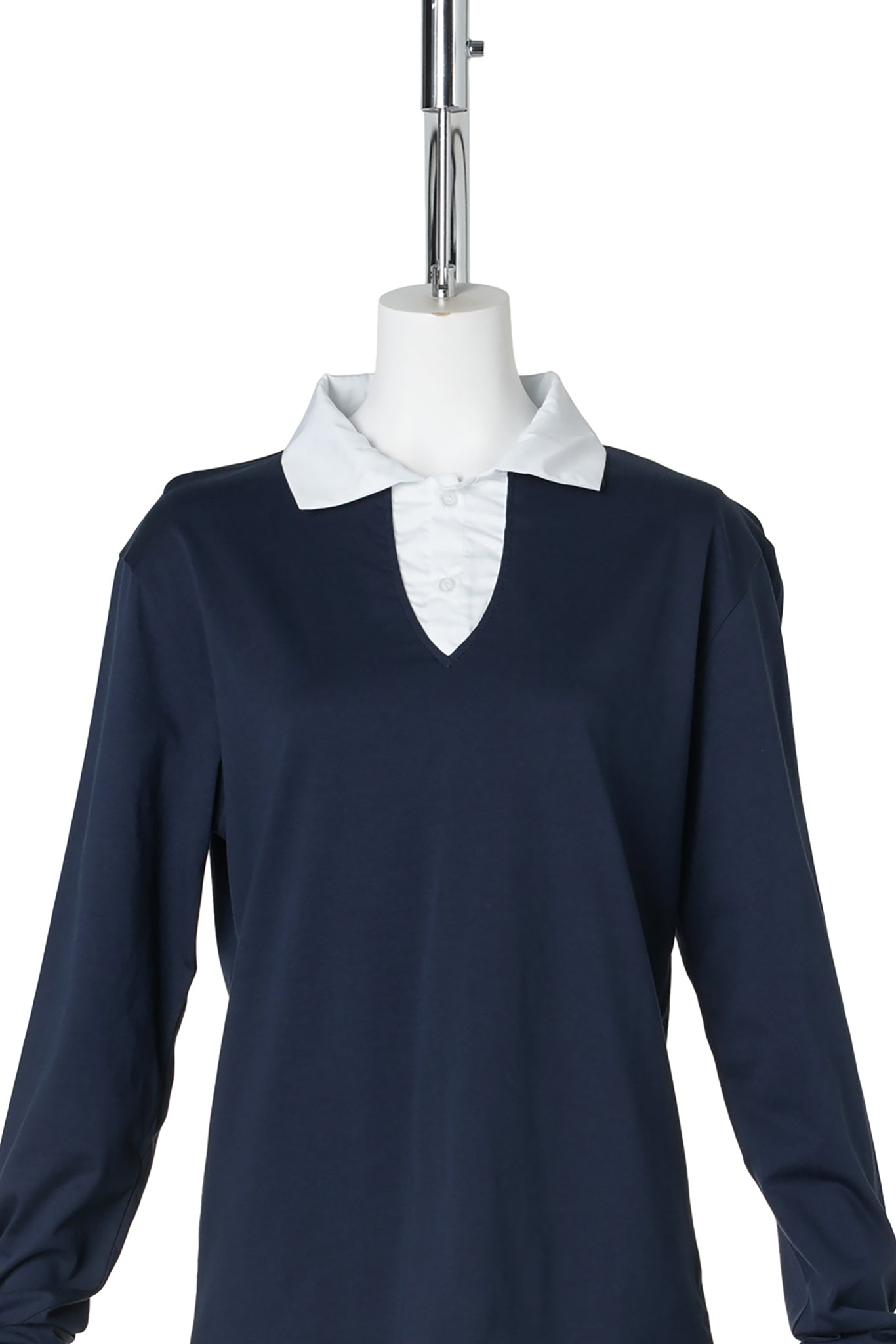 LUIS LS 2 LAYERS POLO / 63:NAVY-WHITE