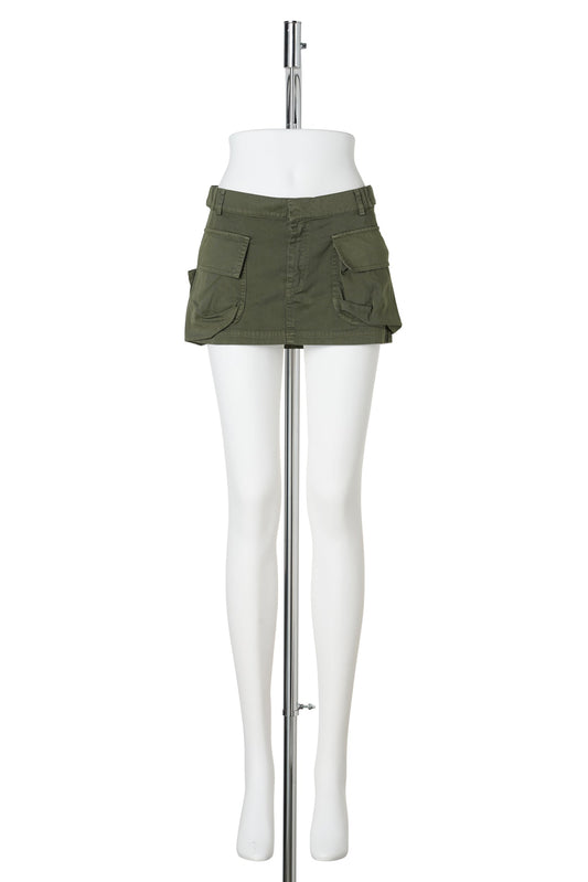 SARA MINI SKIRT / 18:GREEN