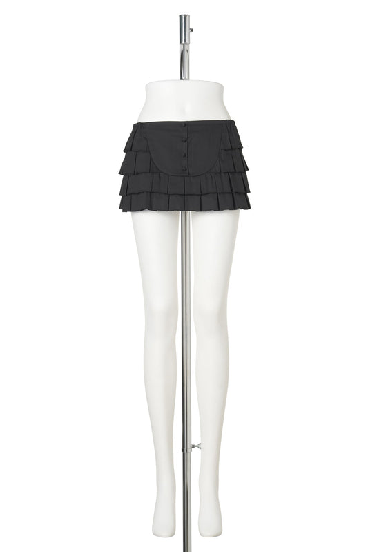 SHANSA MINI SKIRT / BLACK