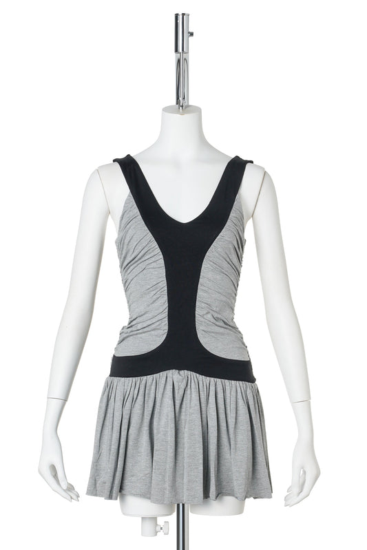 MOLLY MINI DRESS / 17:GREY MELANGE