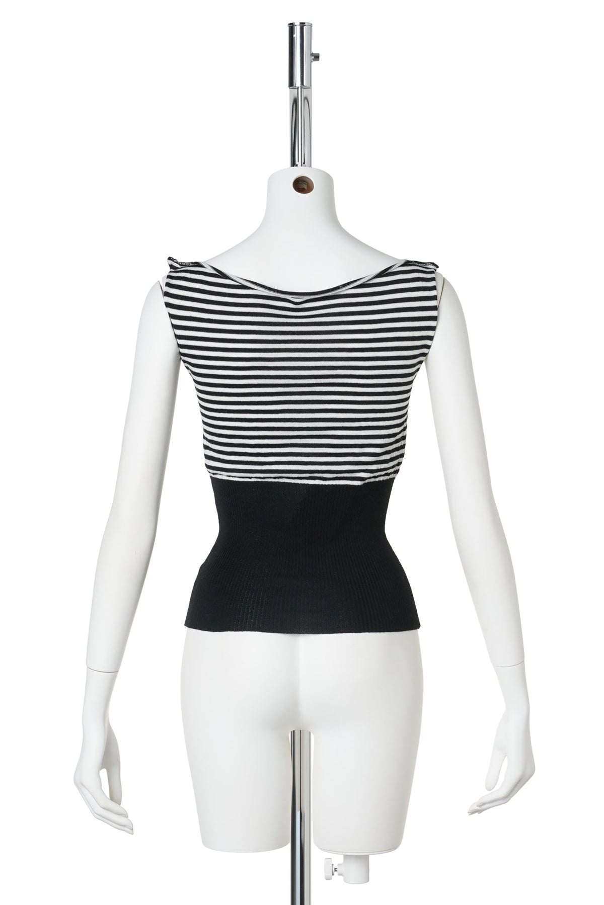 OTTO STRIPES TOP / 54:BLACK-WHITE