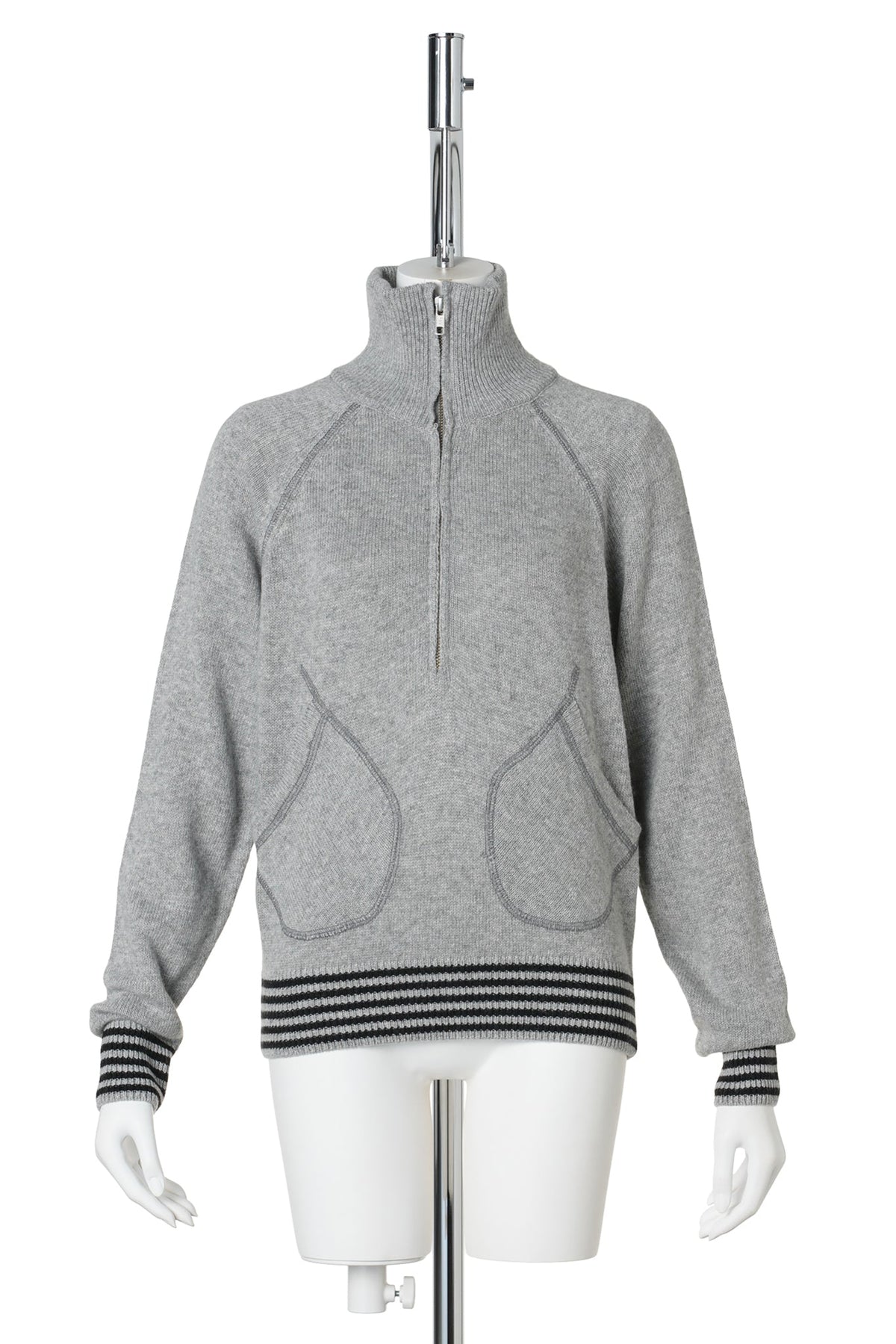 SINDI JACKET / 49:GREY-BLACK