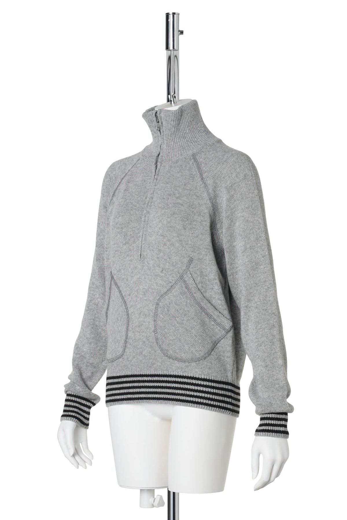 SINDI JACKET / 49:GREY-BLACK