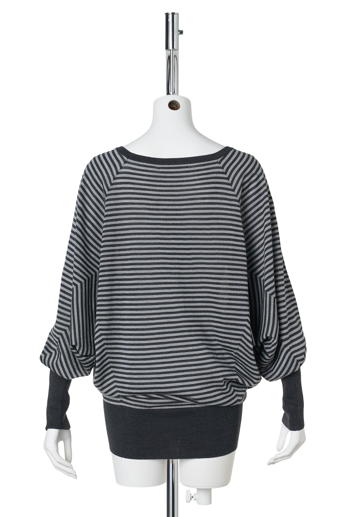 SAFFI JUMPER STRIPES / 49:GREY-BLACK