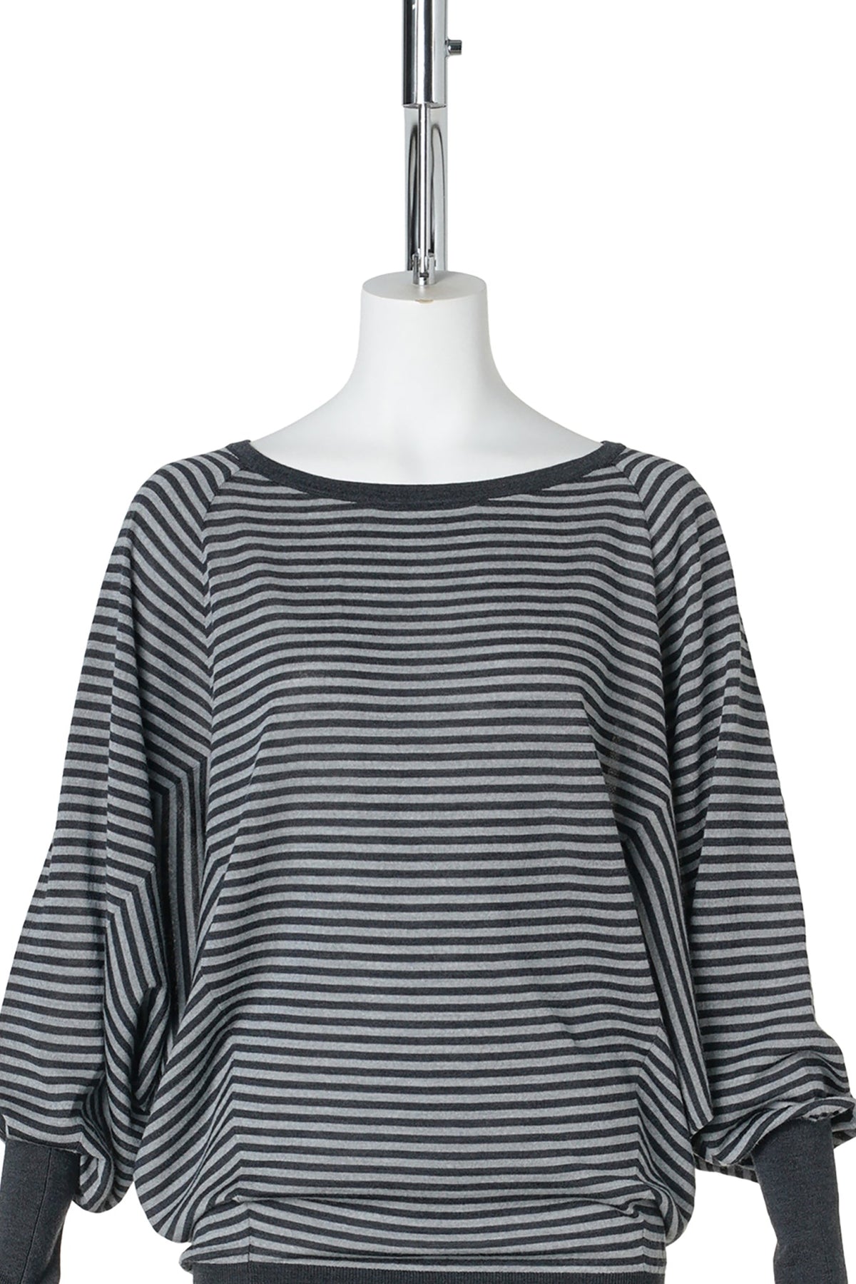 SAFFI JUMPER STRIPES / 49:GREY-BLACK