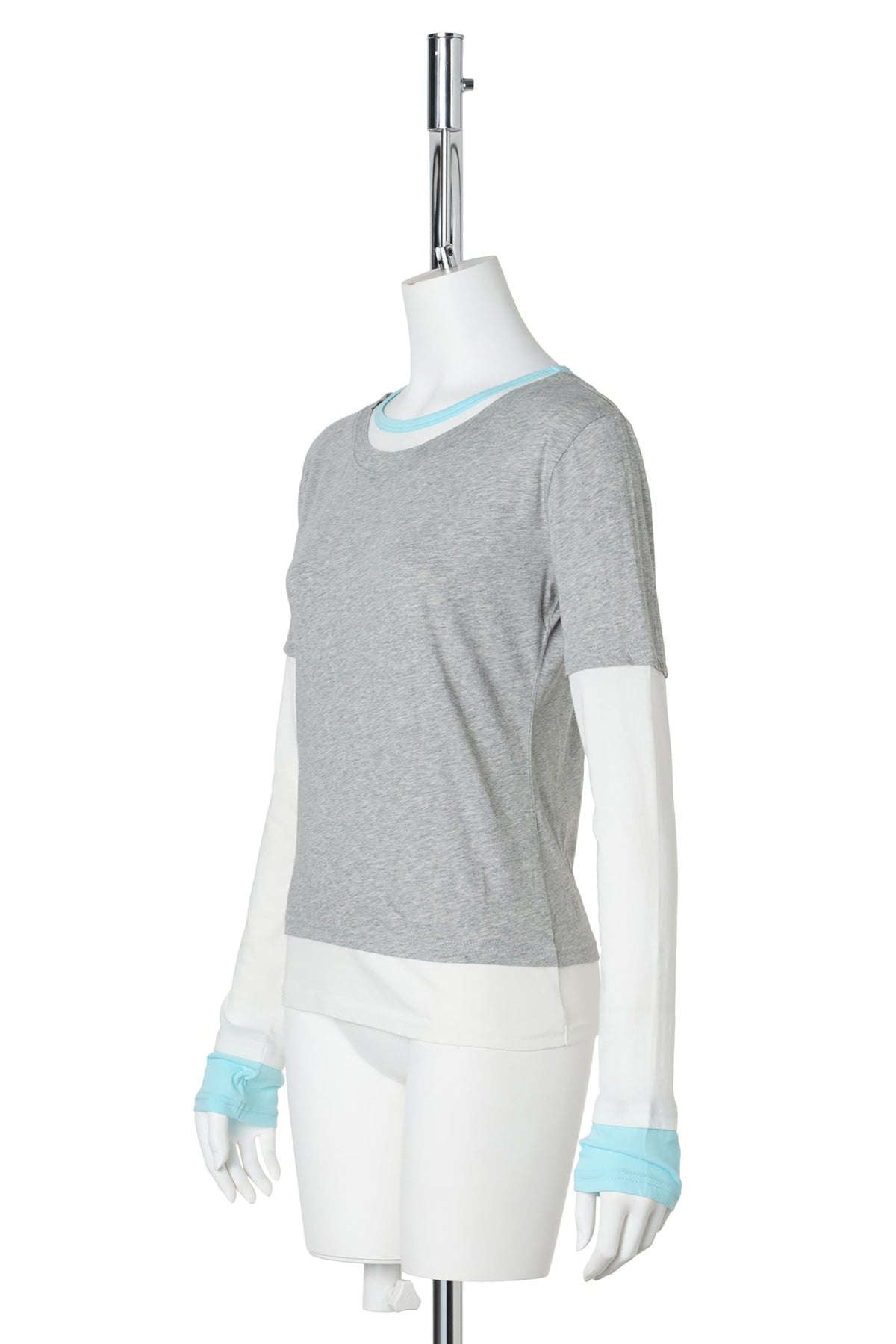 TRIPLE TEE / 52:GREY-WHITE