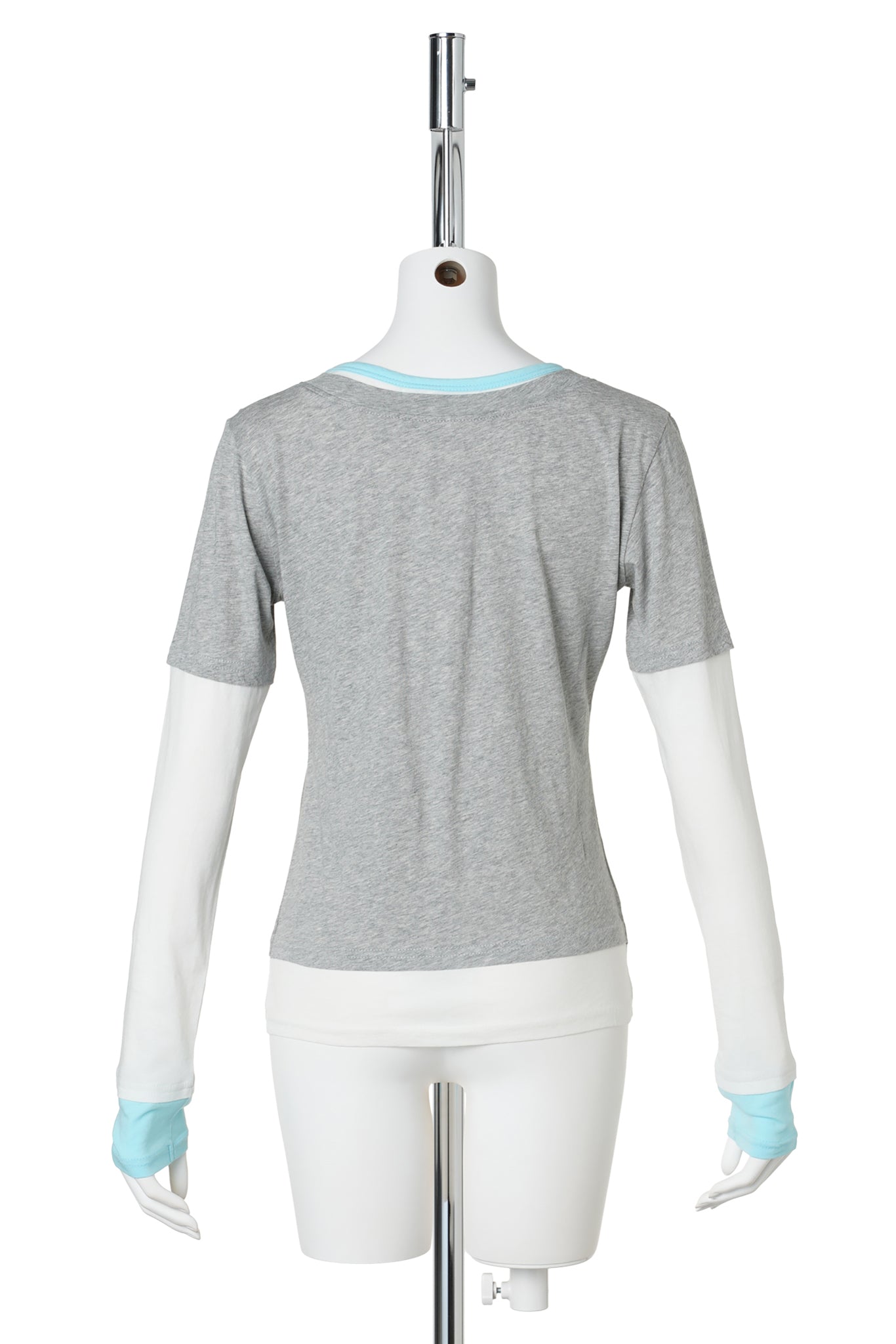 TRIPLE TEE / 52:GREY-WHITE