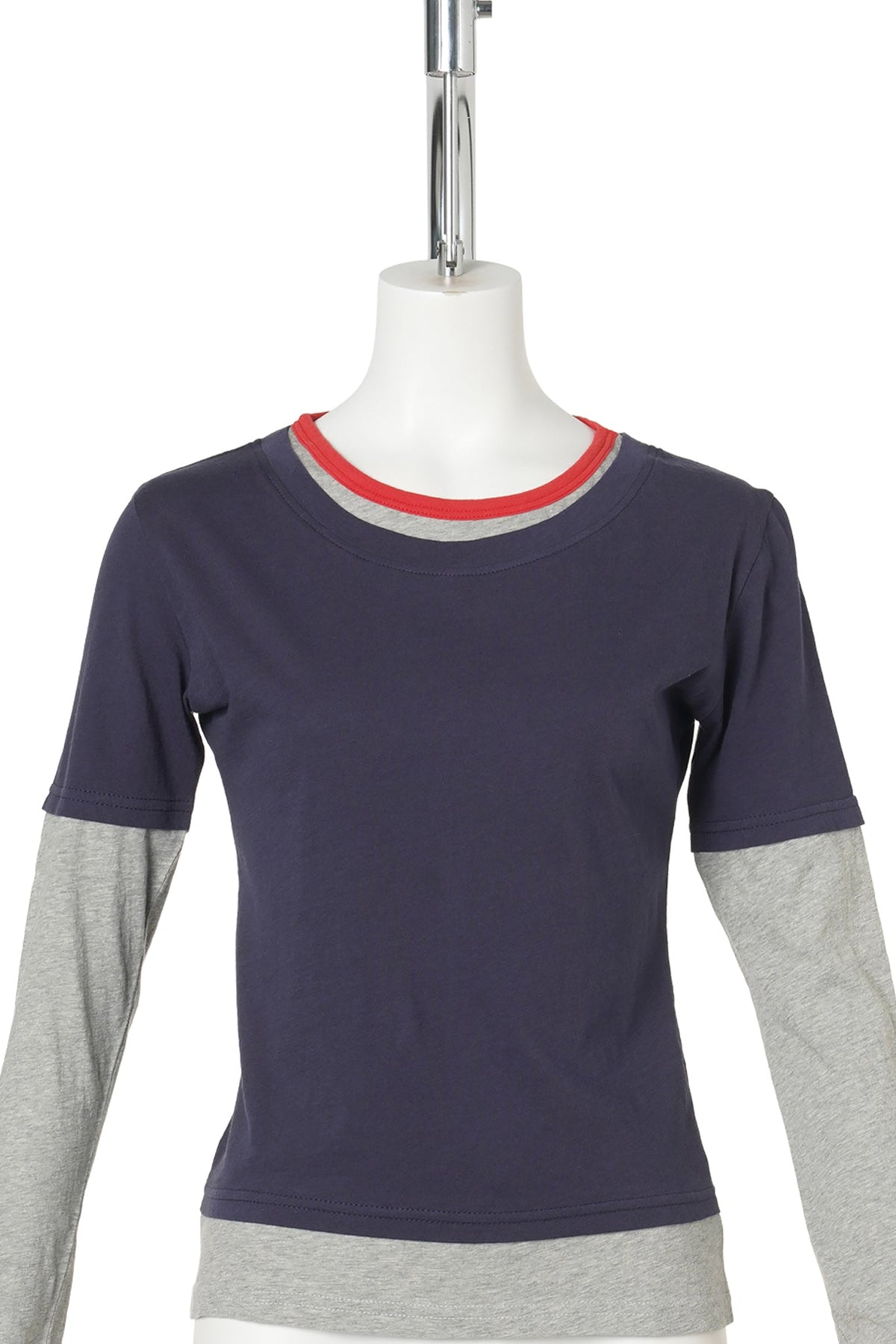 TRIPLE TEE / NAVY-GREY