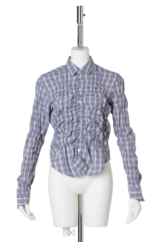 LUPA SHIRT / 11:BLUE CHECKS
