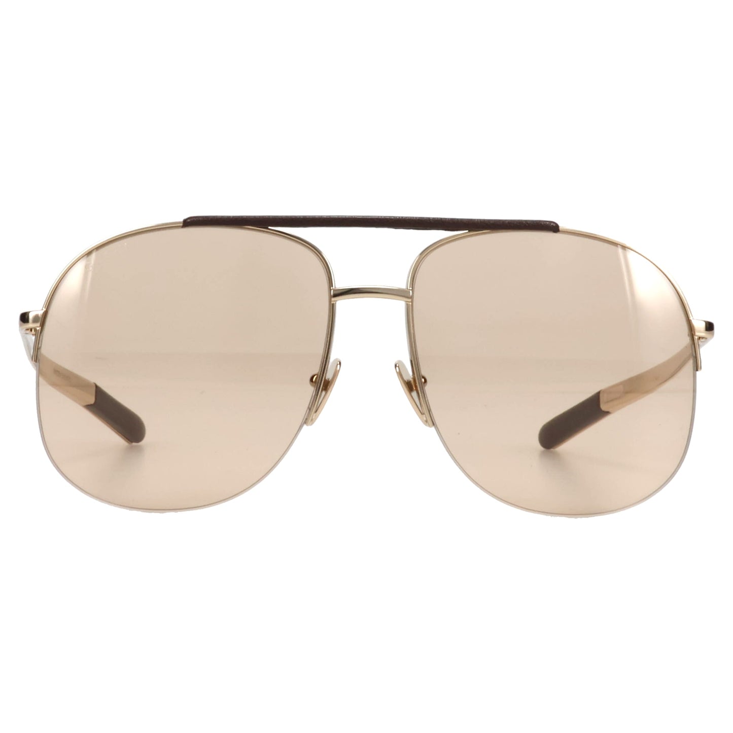 SUNGLASS / GOLD GOLD BROWN