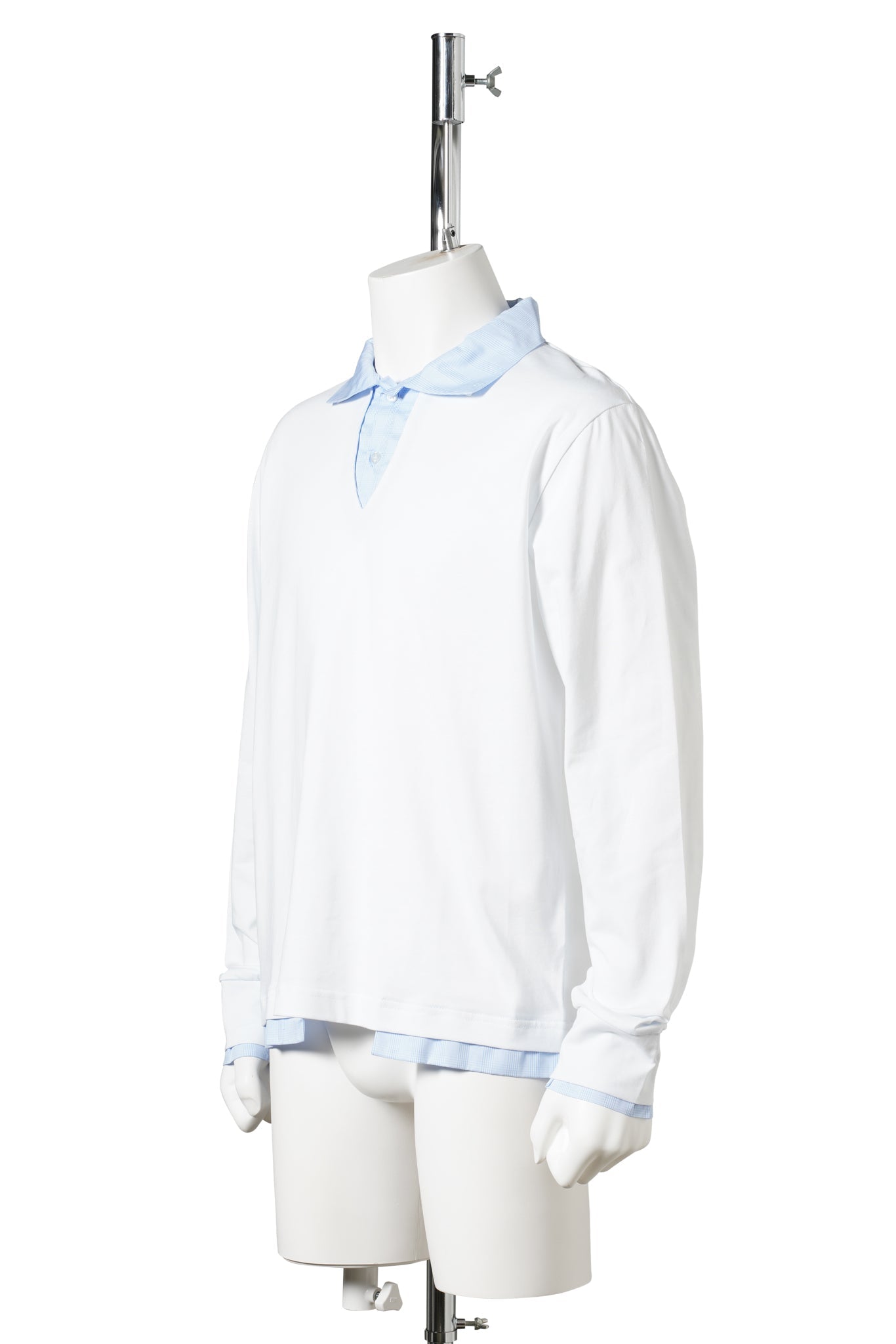 LUIS POLO / 55:WHITE/BLUE