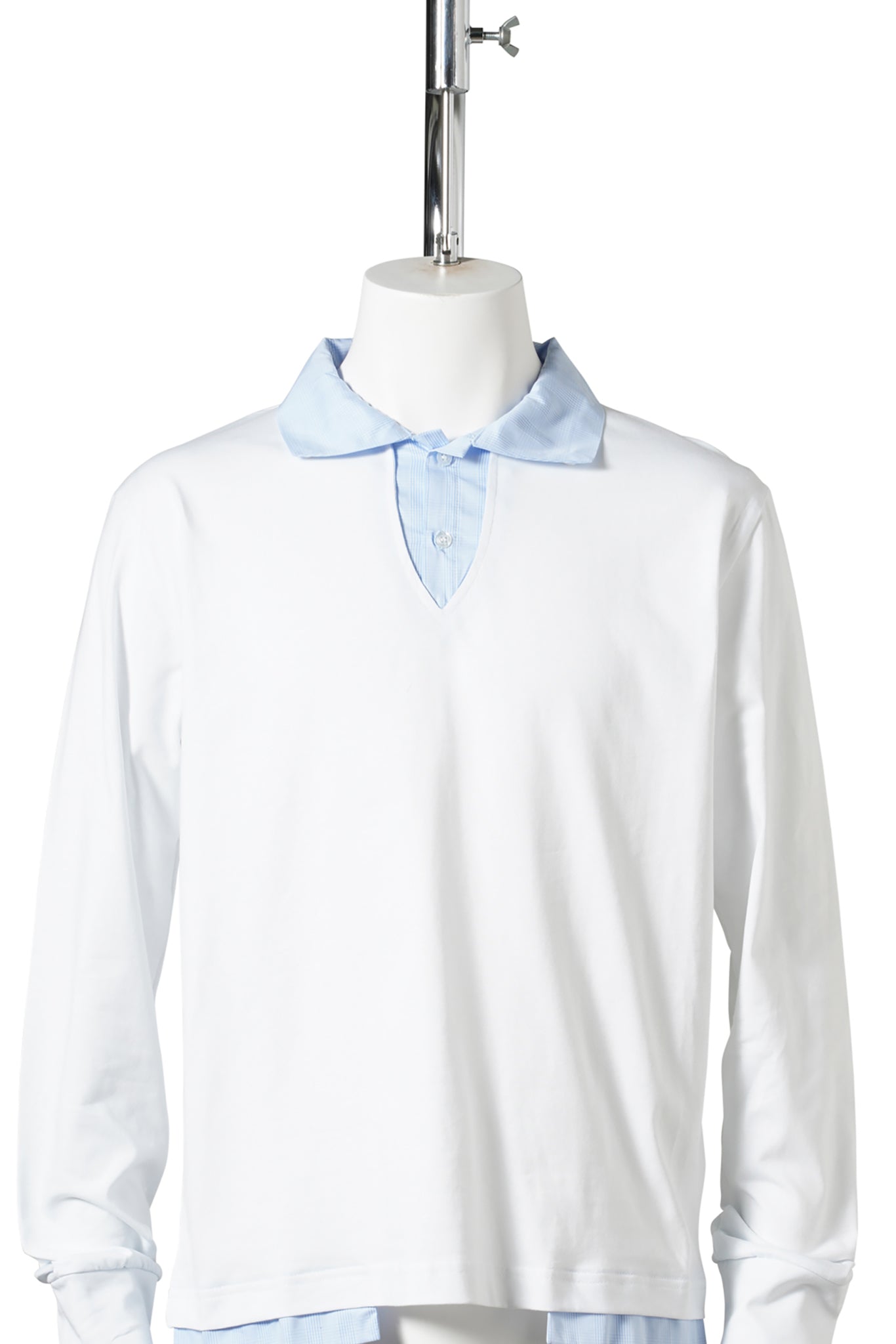 LUIS POLO / 55:WHITE/BLUE