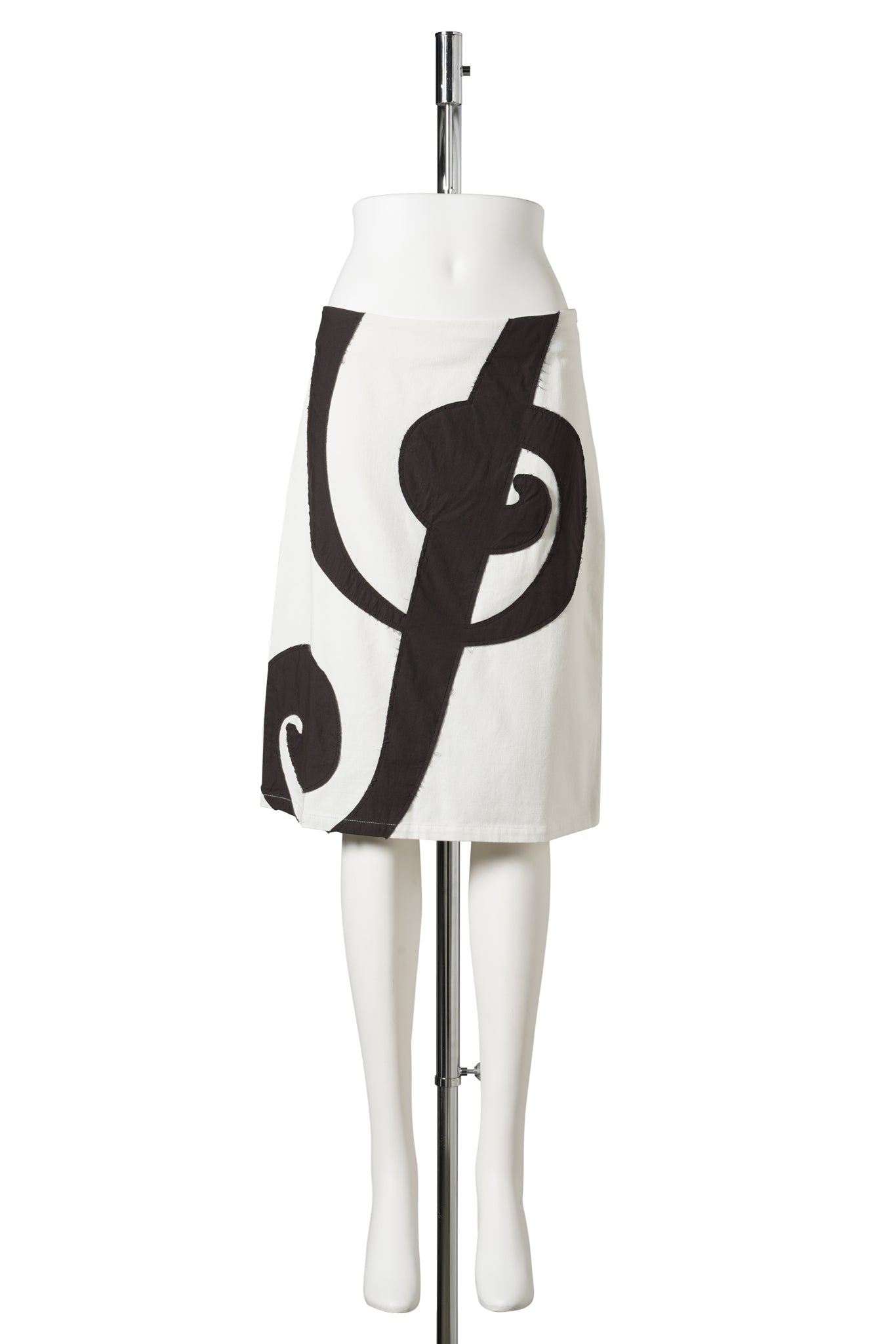 SOL MIDI SKIRT / 02:WHITE