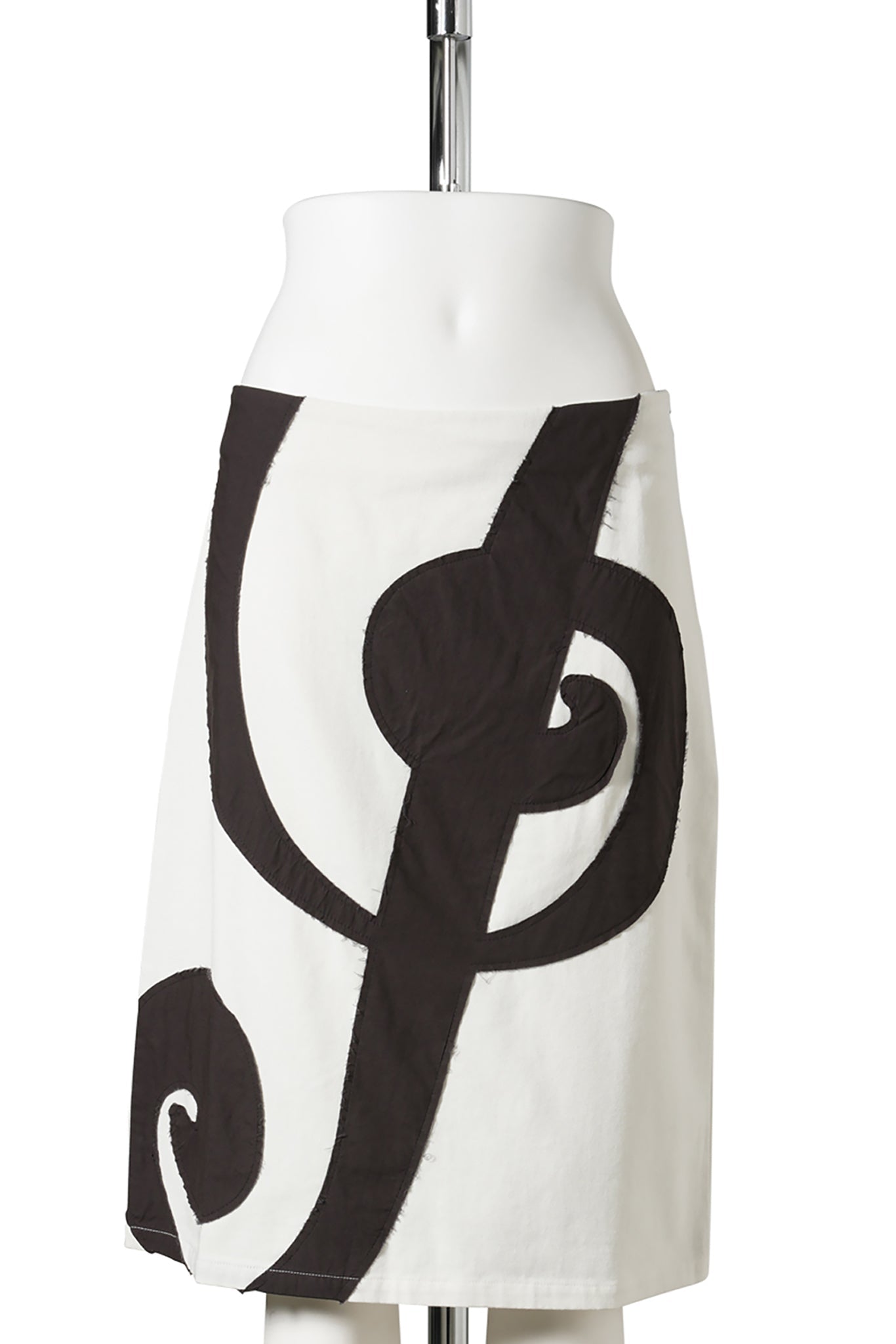 SOL MIDI SKIRT / 02:WHITE