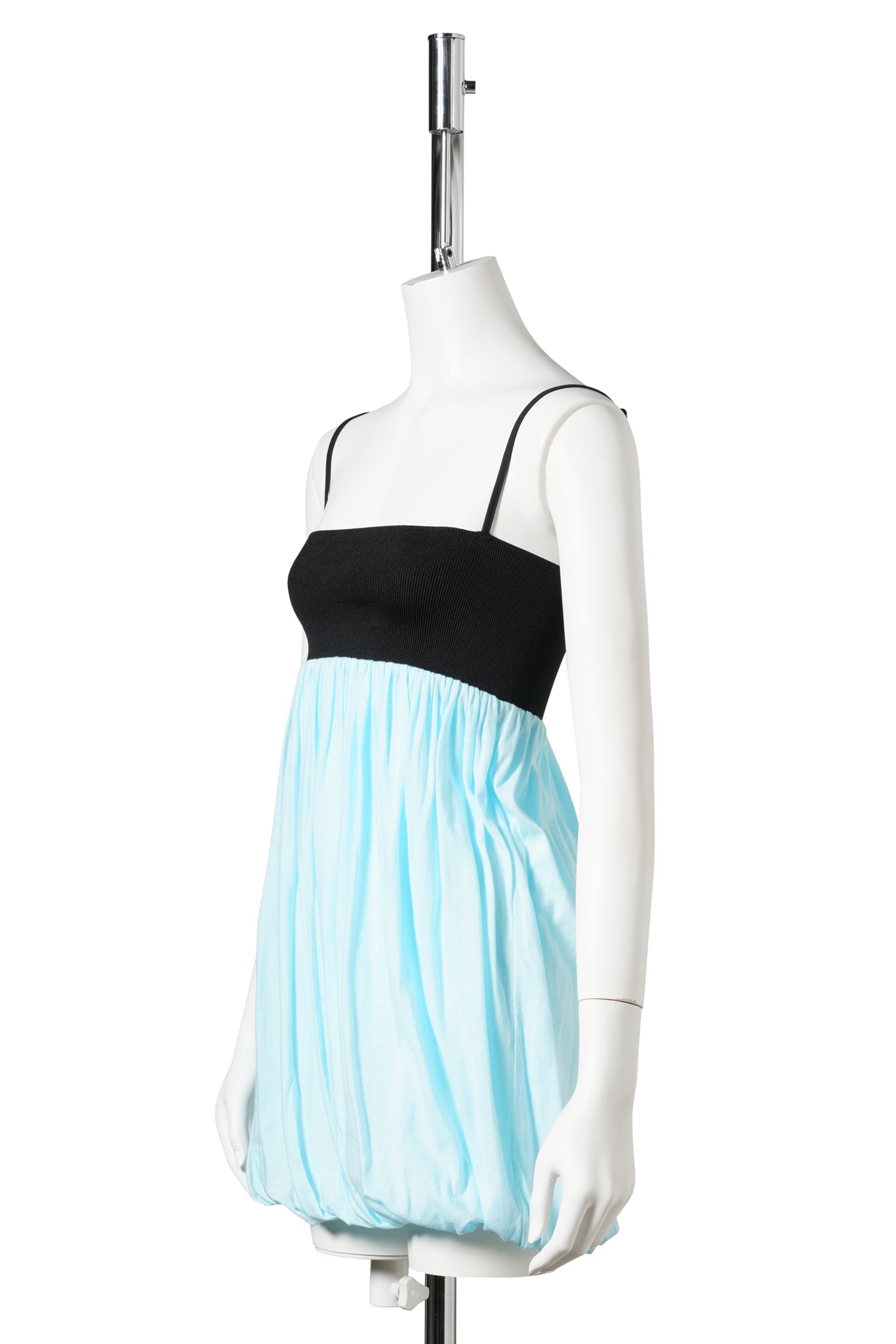 SELINA MINI DRESS / 60:BLACK/BLUE