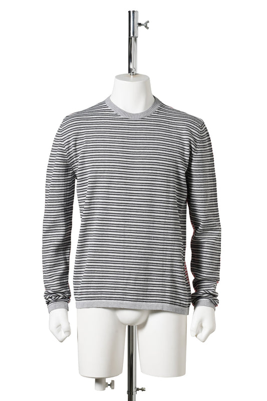 PABLO STRIPES JUMPER / 76:GREY/PINK