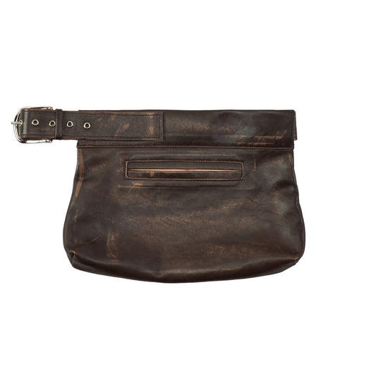 POCKET FADED BELT / 39:BROWN