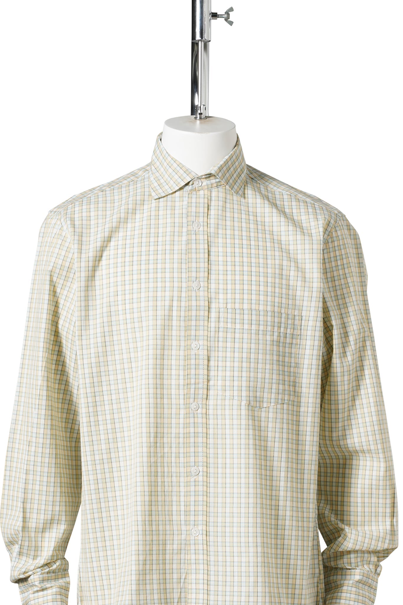 RUBEN SHIRT / 73:GREEN-BEIGE