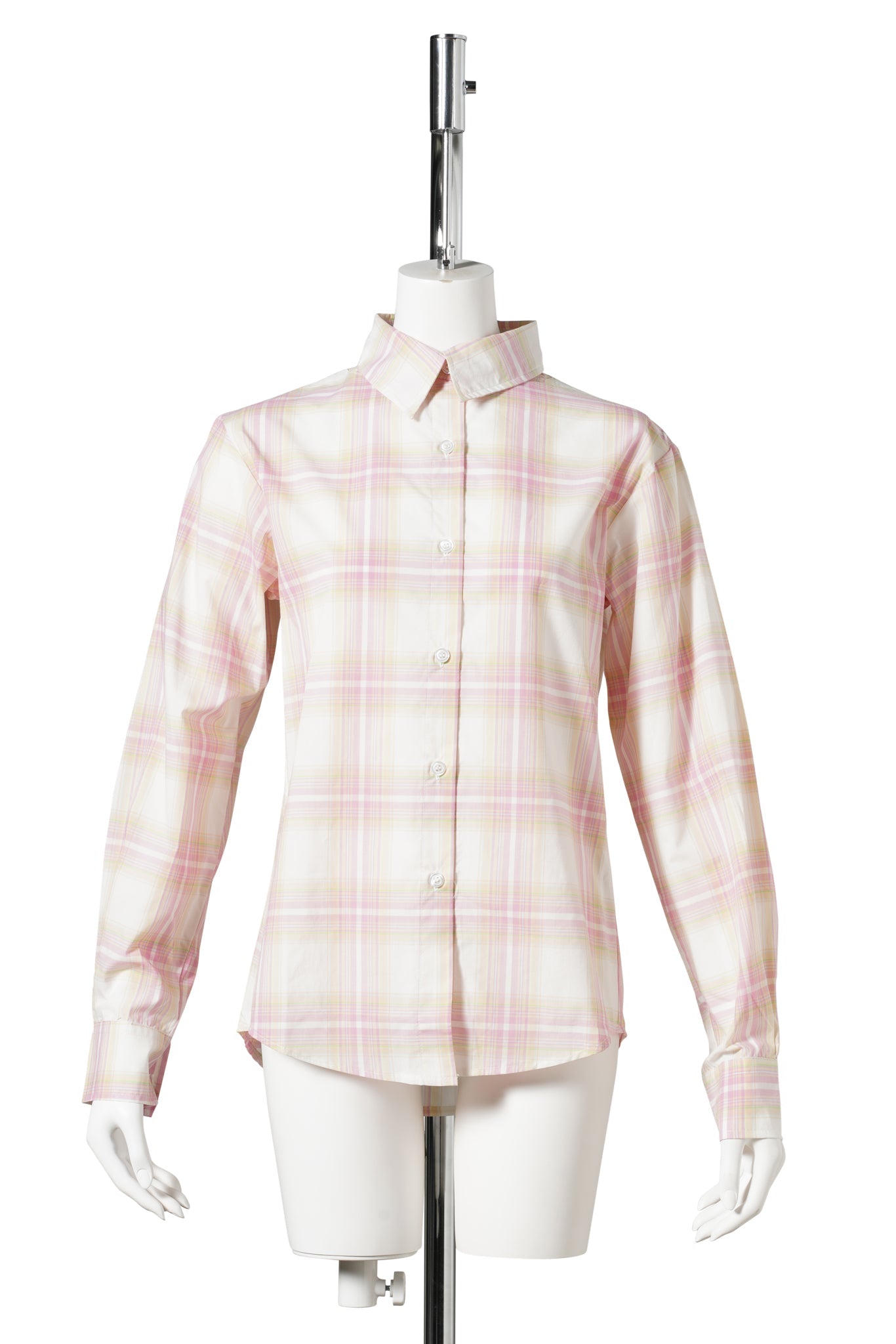 LAURA SHIRT CHECKS / 59:PINK/BEIGE