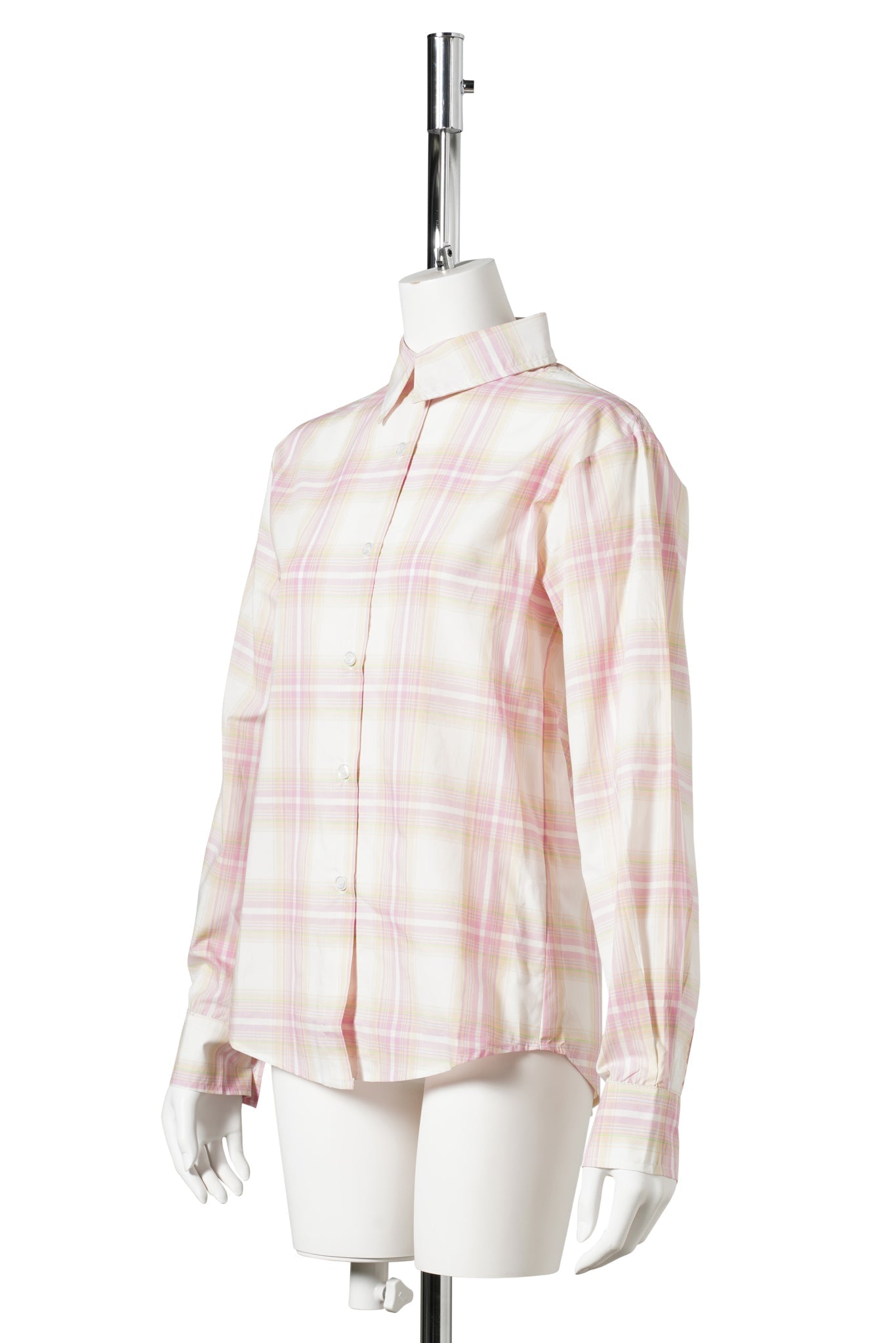 LAURA SHIRT CHECKS / 59:PINK/BEIGE