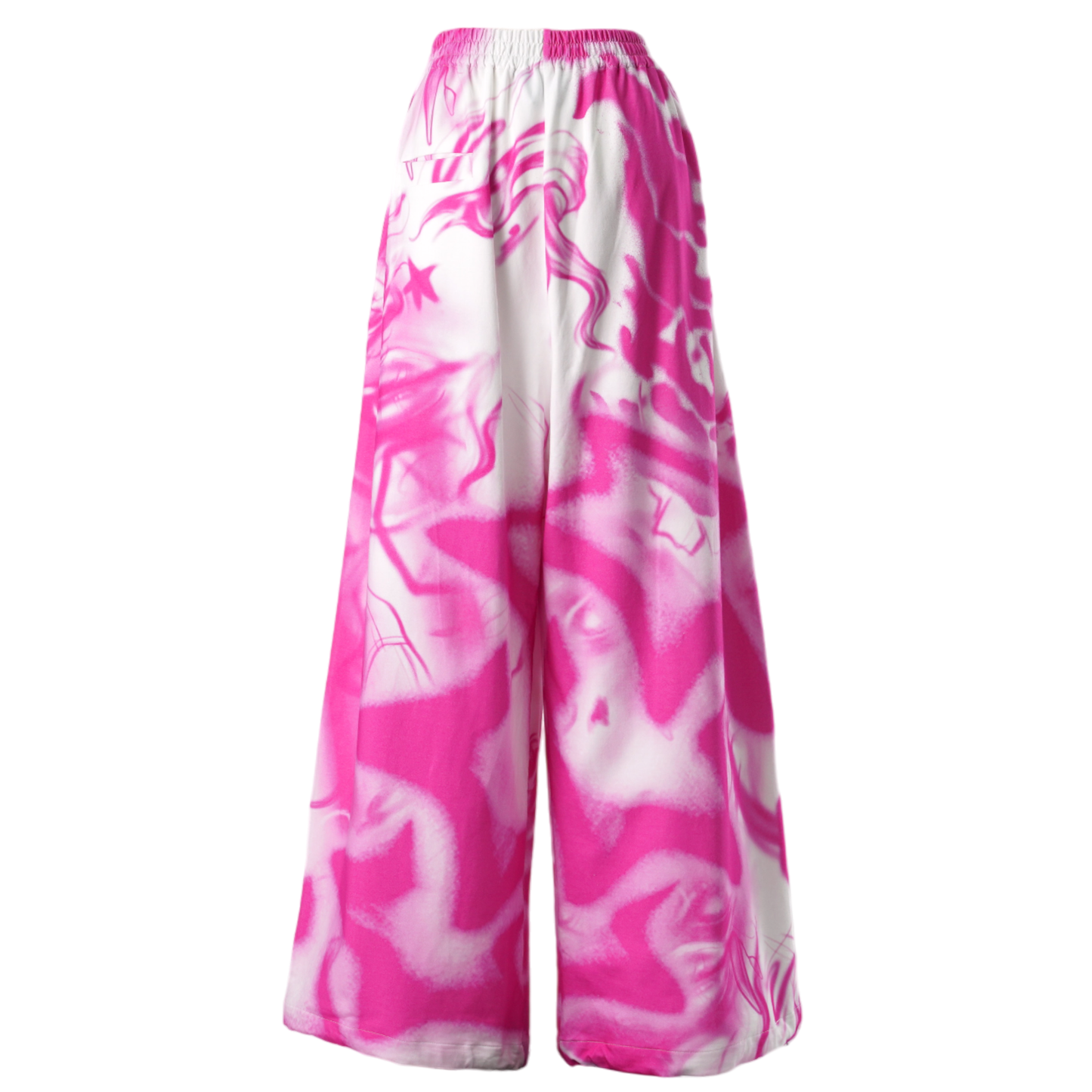 TRACKSUIT PANT / WHITE/PINK