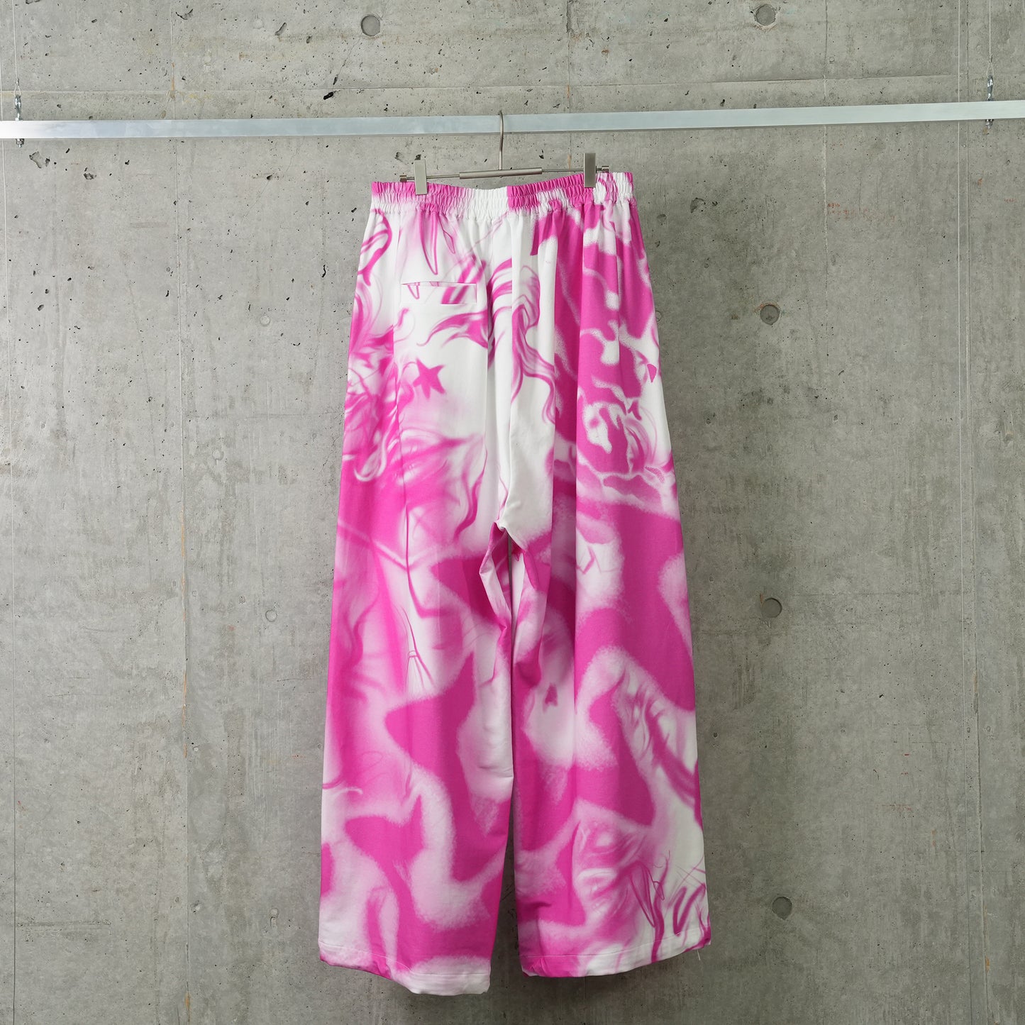 TRACKSUIT PANT / WHITE/PINK