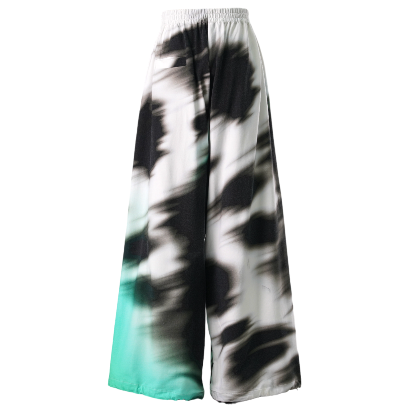 TRACKSUIT PANT / WHITE/BLACK/GREEN