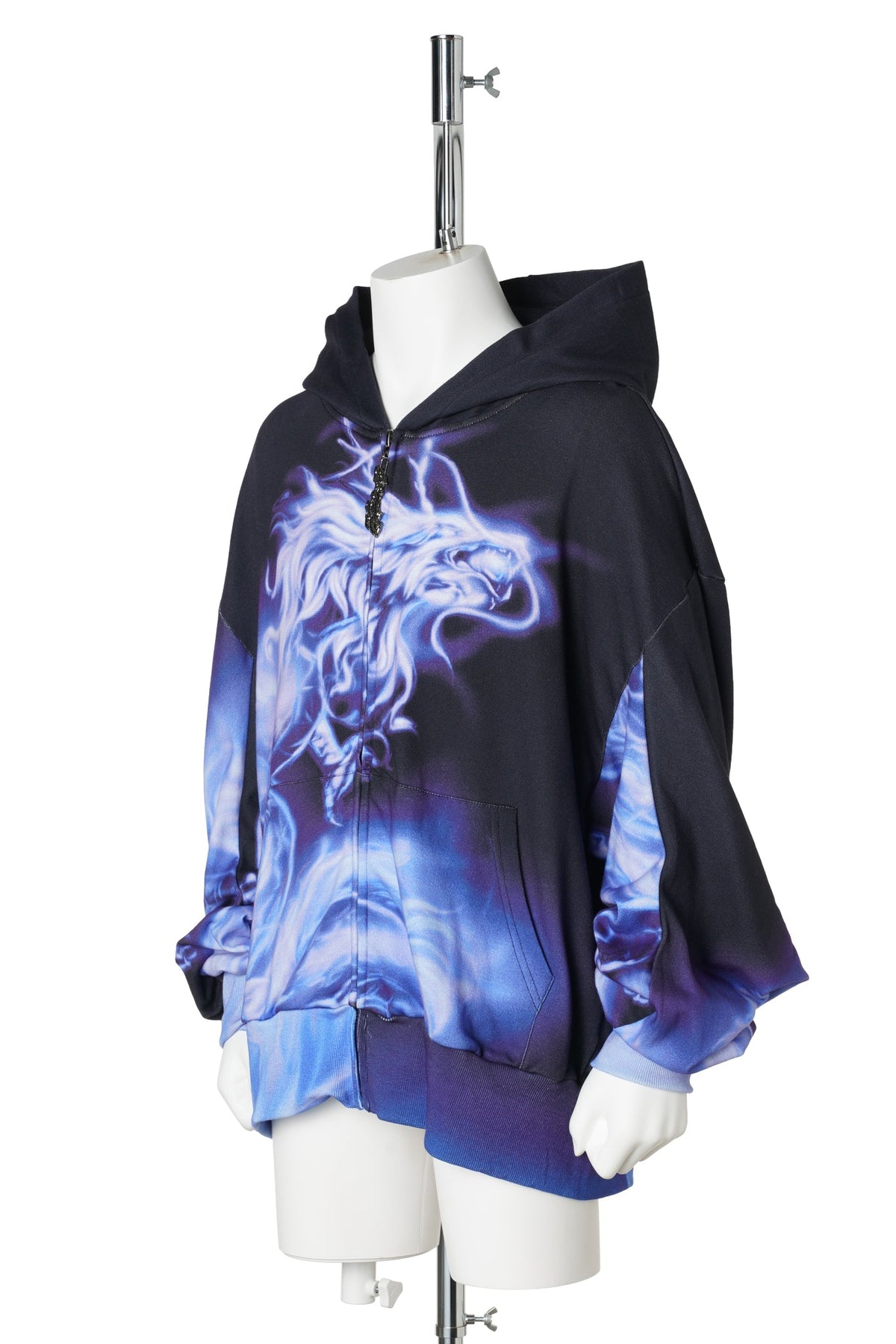 OVERSIZED HOODIE / NAVY/BLUE