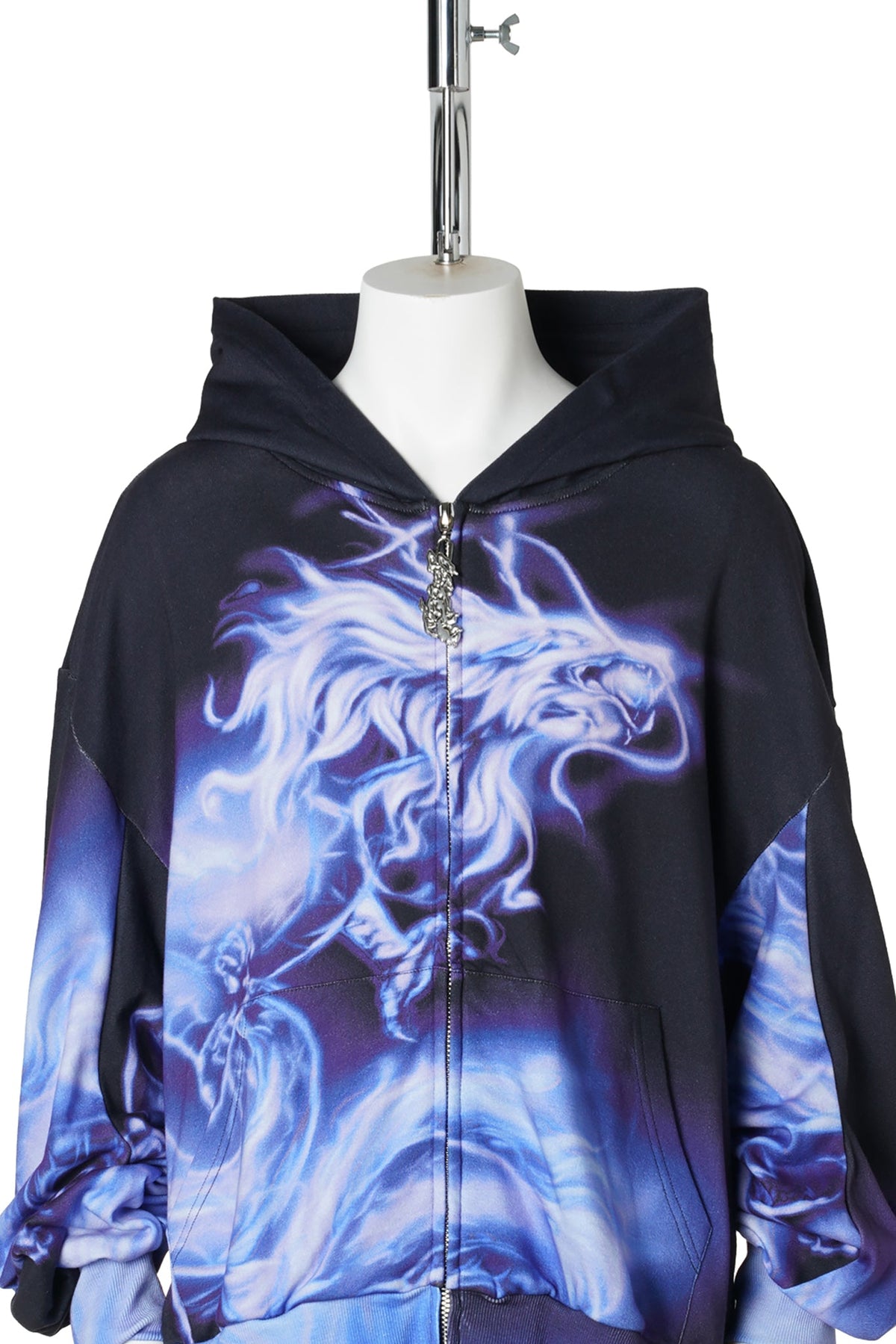 OVERSIZED HOODIE / NAVY/BLUE