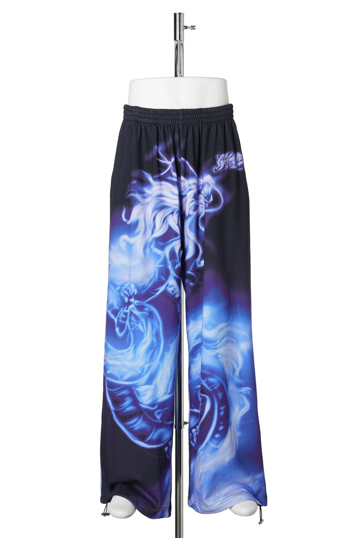 PRINTED SWEATPANTS / NAVY/BLUE