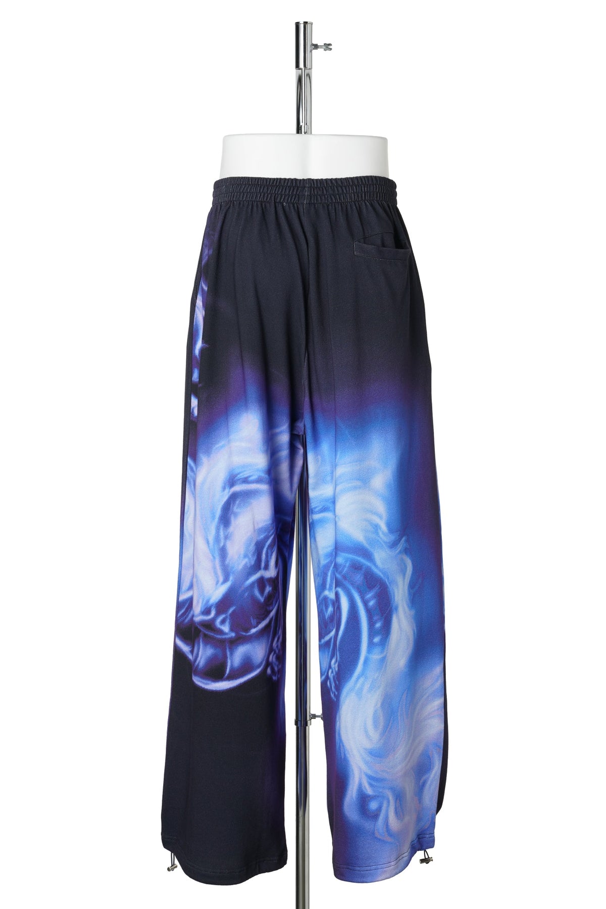 PRINTED SWEATPANTS / NAVY/BLUE