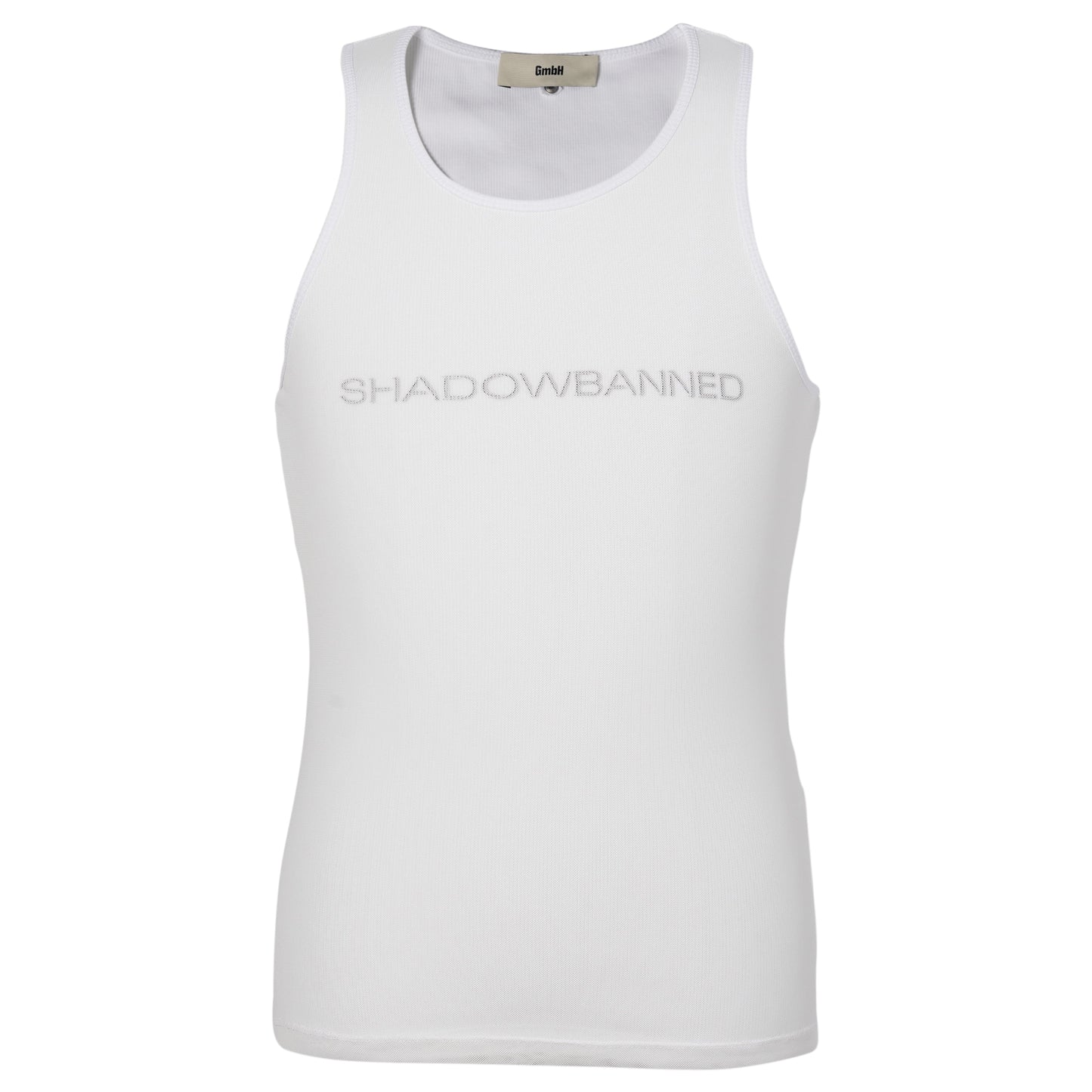 TANK TOP WITH T-SHIRT WITH SLITS / WHITE