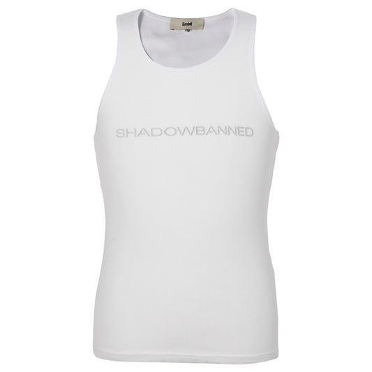 TANK TOP WITH T-SHIRT WITH SLITS / WHITE