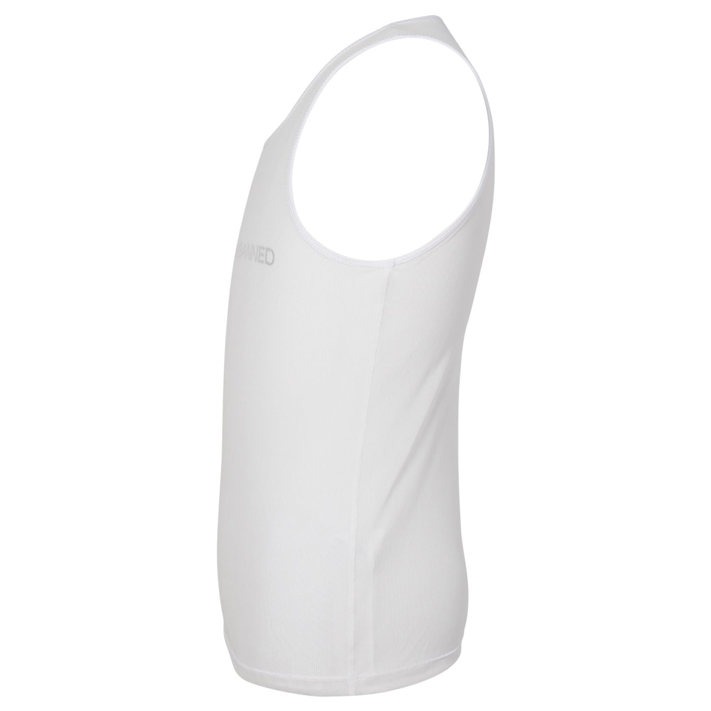 TANK TOP WITH T-SHIRT WITH SLITS / WHITE