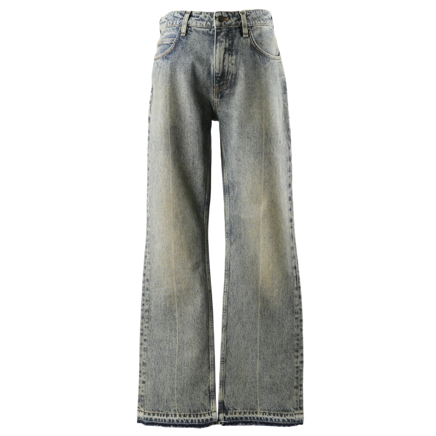 GUSA VINTAGE WASHED DENIM PANT / G2SW:GUSA HEAVY STAINED M