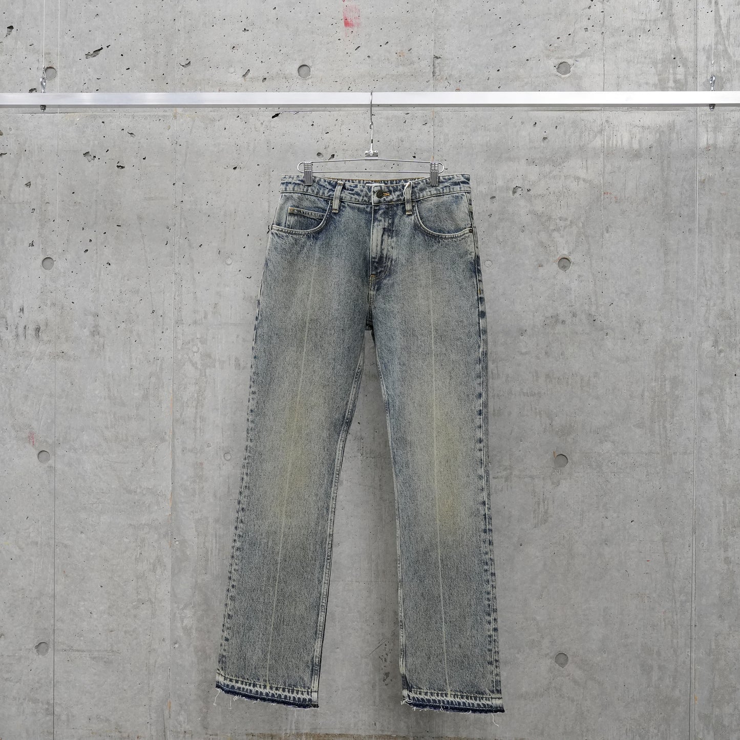 GUSA VINTAGE WASHED DENIM PANT / G2SW:GUSA HEAVY STAINED M