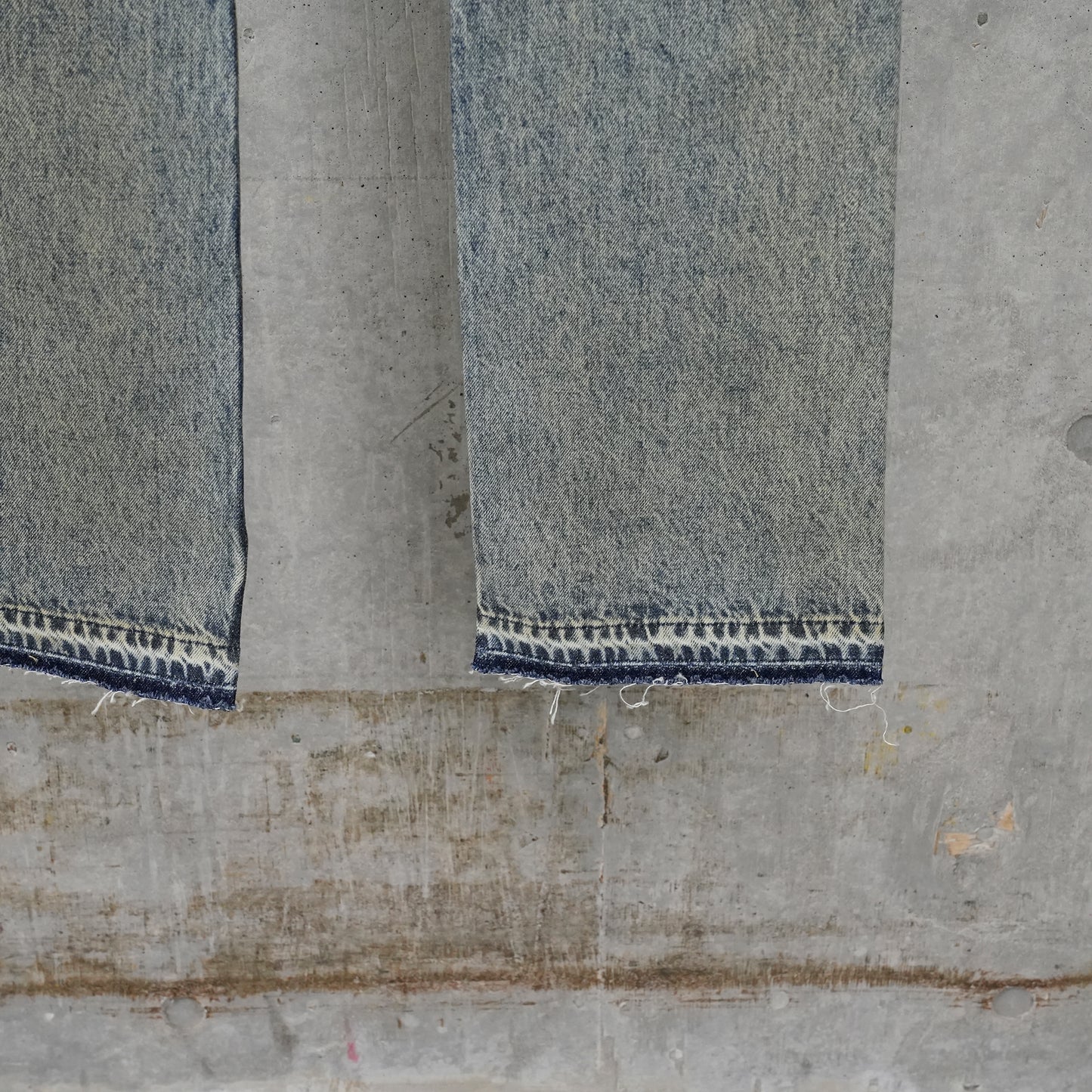 GUSA VINTAGE WASHED DENIM PANT / G2SW:GUSA HEAVY STAINED M